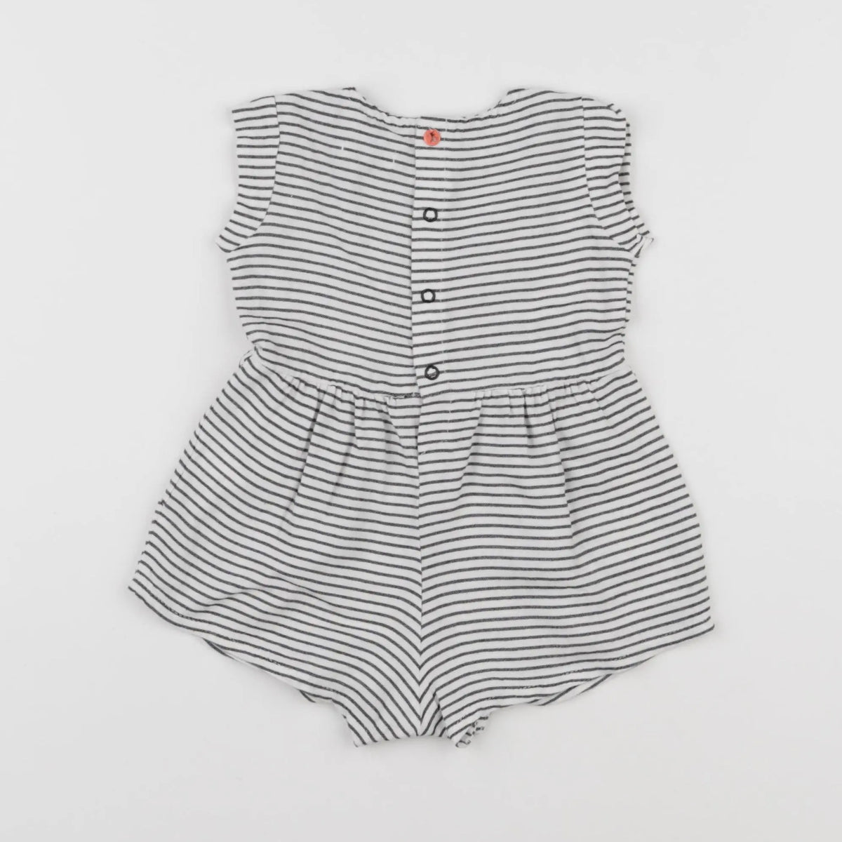 IKKS - combinaison blanc, gris - 6 mois