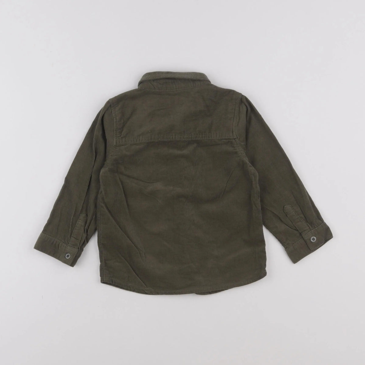 Vertbaudet - chemise vert - 2 ans