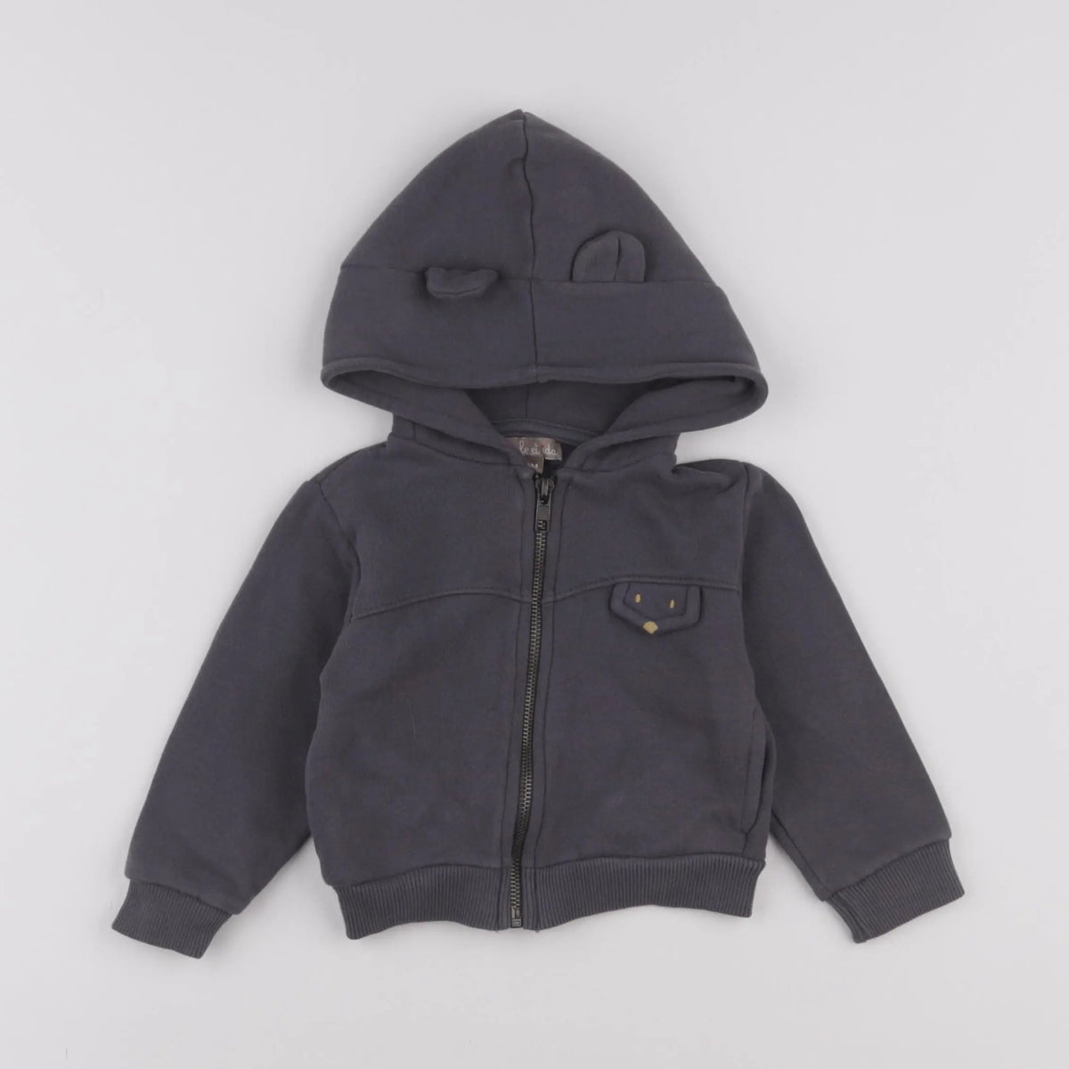 Emile et Ida - sweat gris - 9 mois