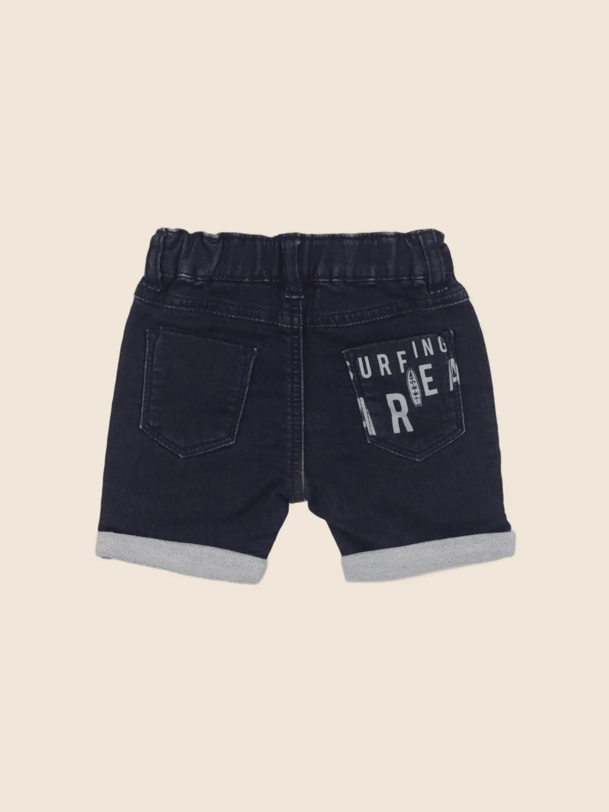 IKKS - short bleu - 12 mois