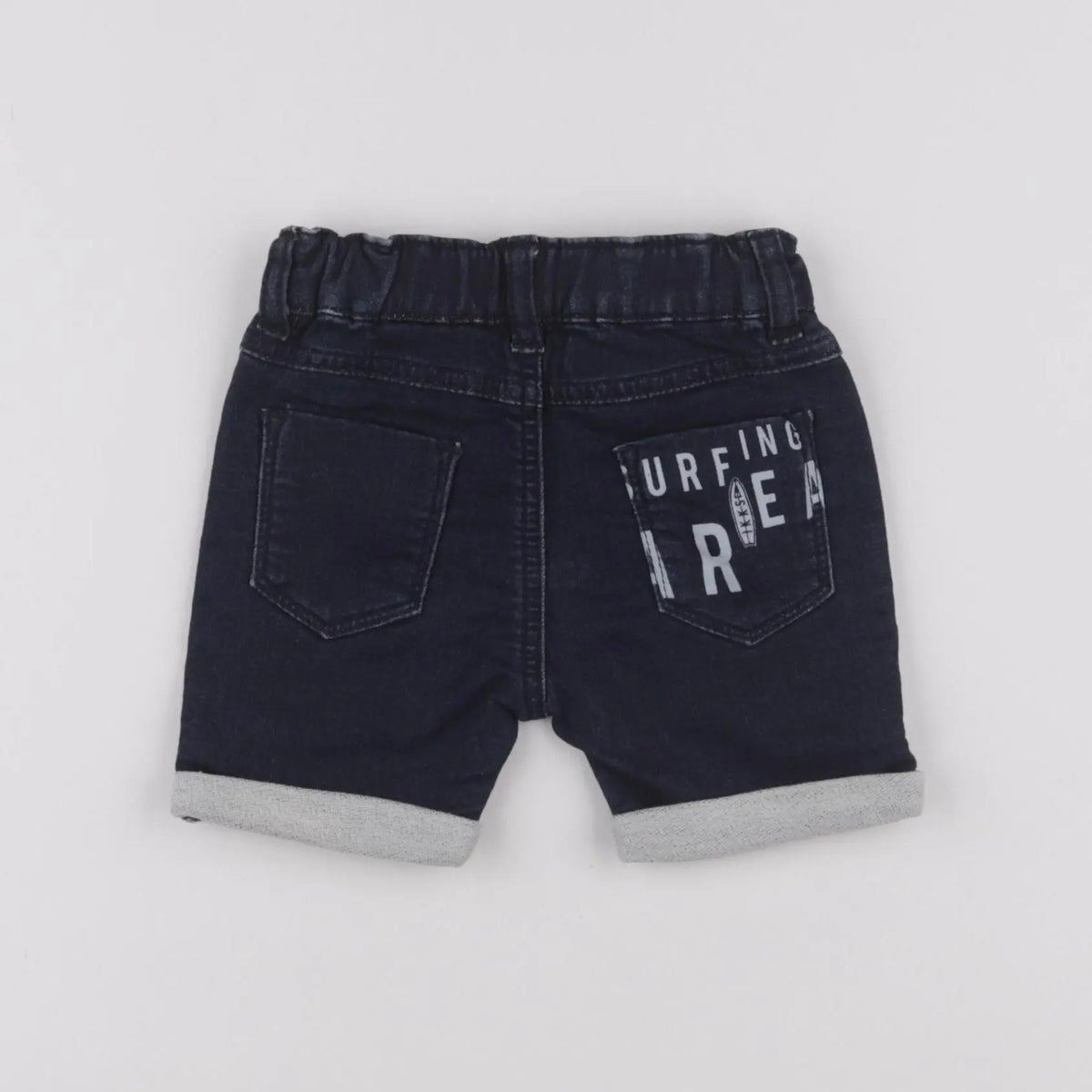 IKKS - short bleu - 12 mois