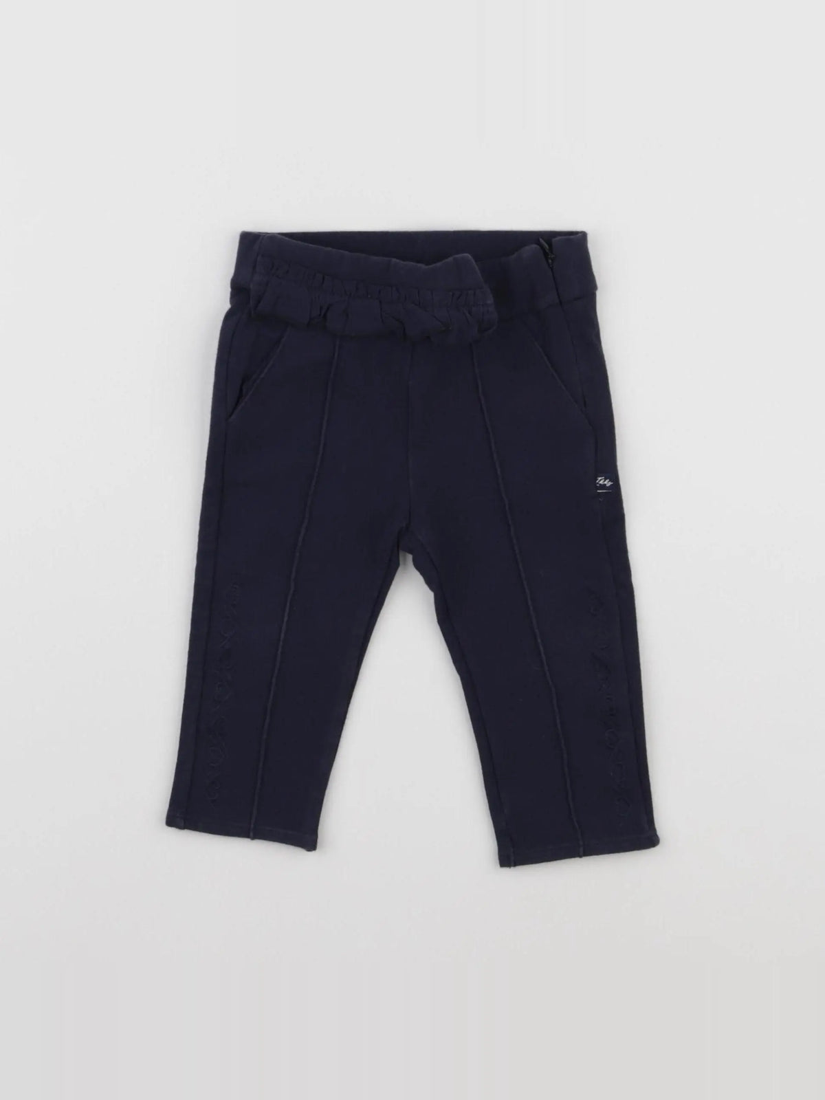 IKKS - pantalon bleu - 6 mois