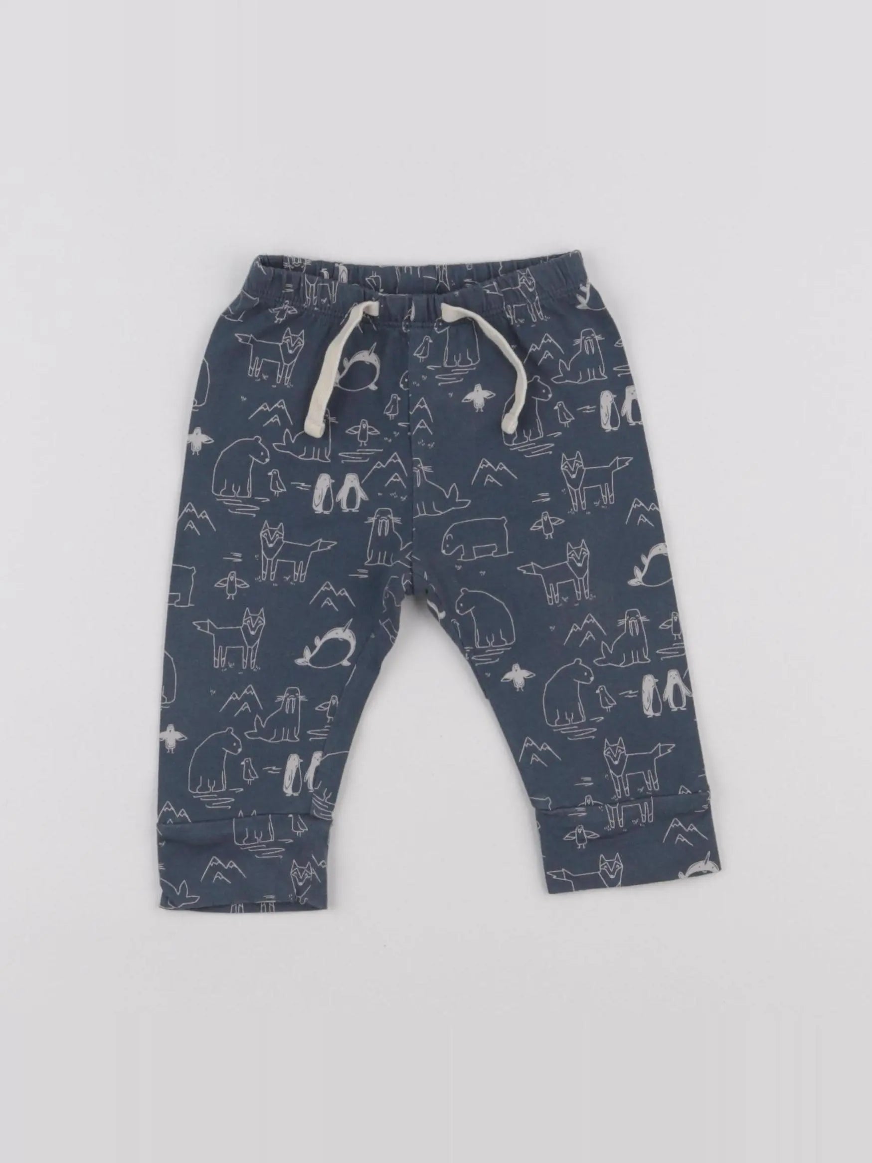 GAP - pantalon bleu - 3/6 mois