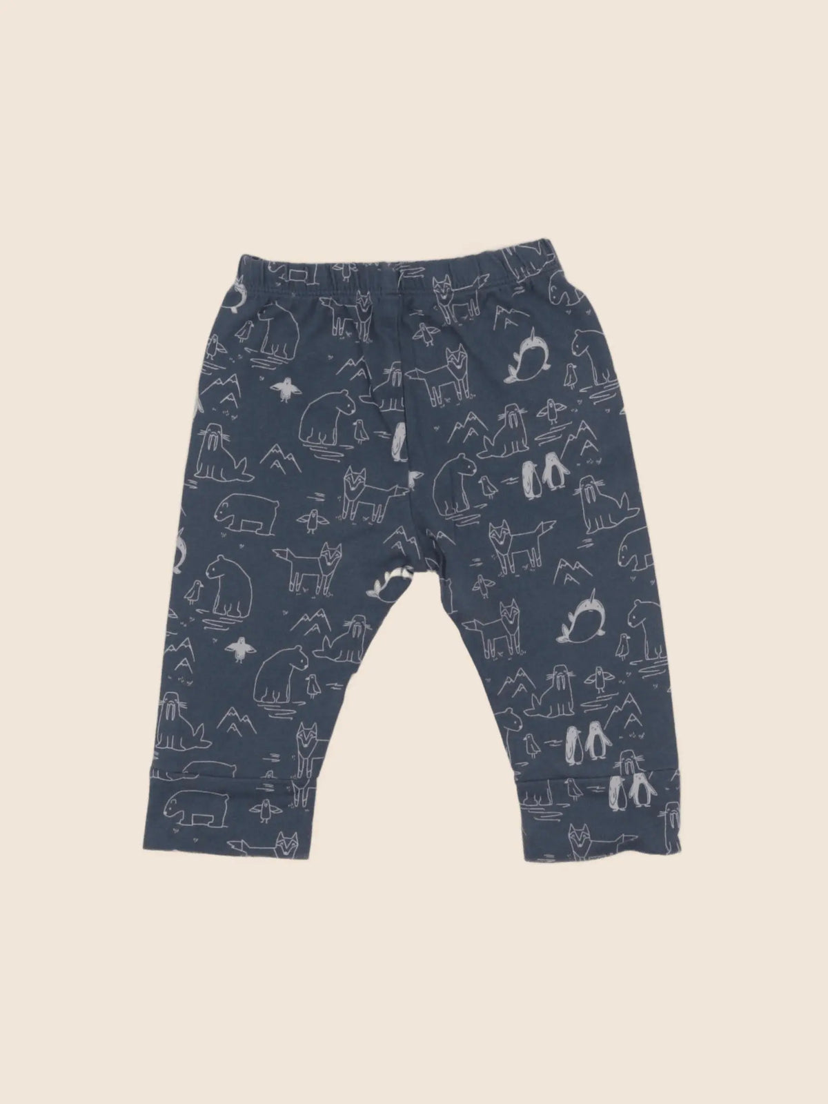 GAP - pantalon bleu - 3/6 mois