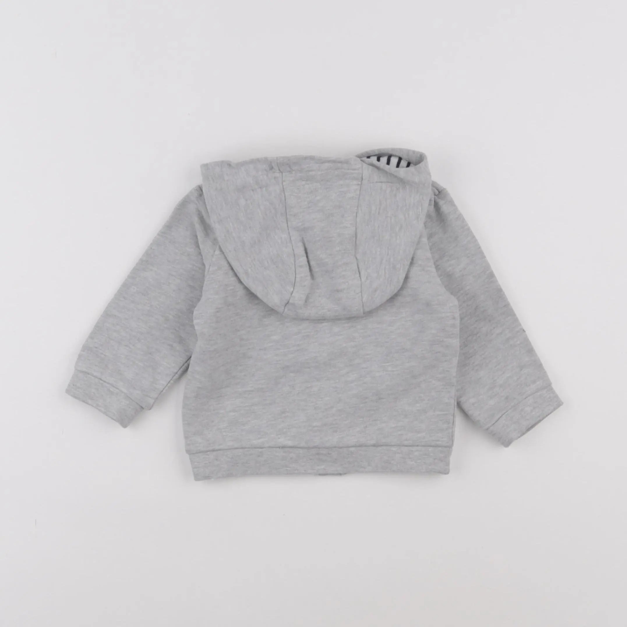 Vertbaudet - sweat gris - 6 mois