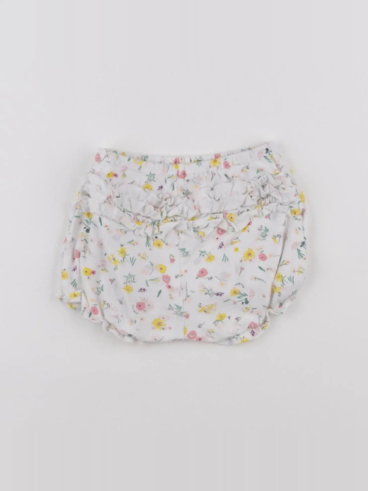 Petit Bateau - bloomer volants au dos multicolore - 6 mois