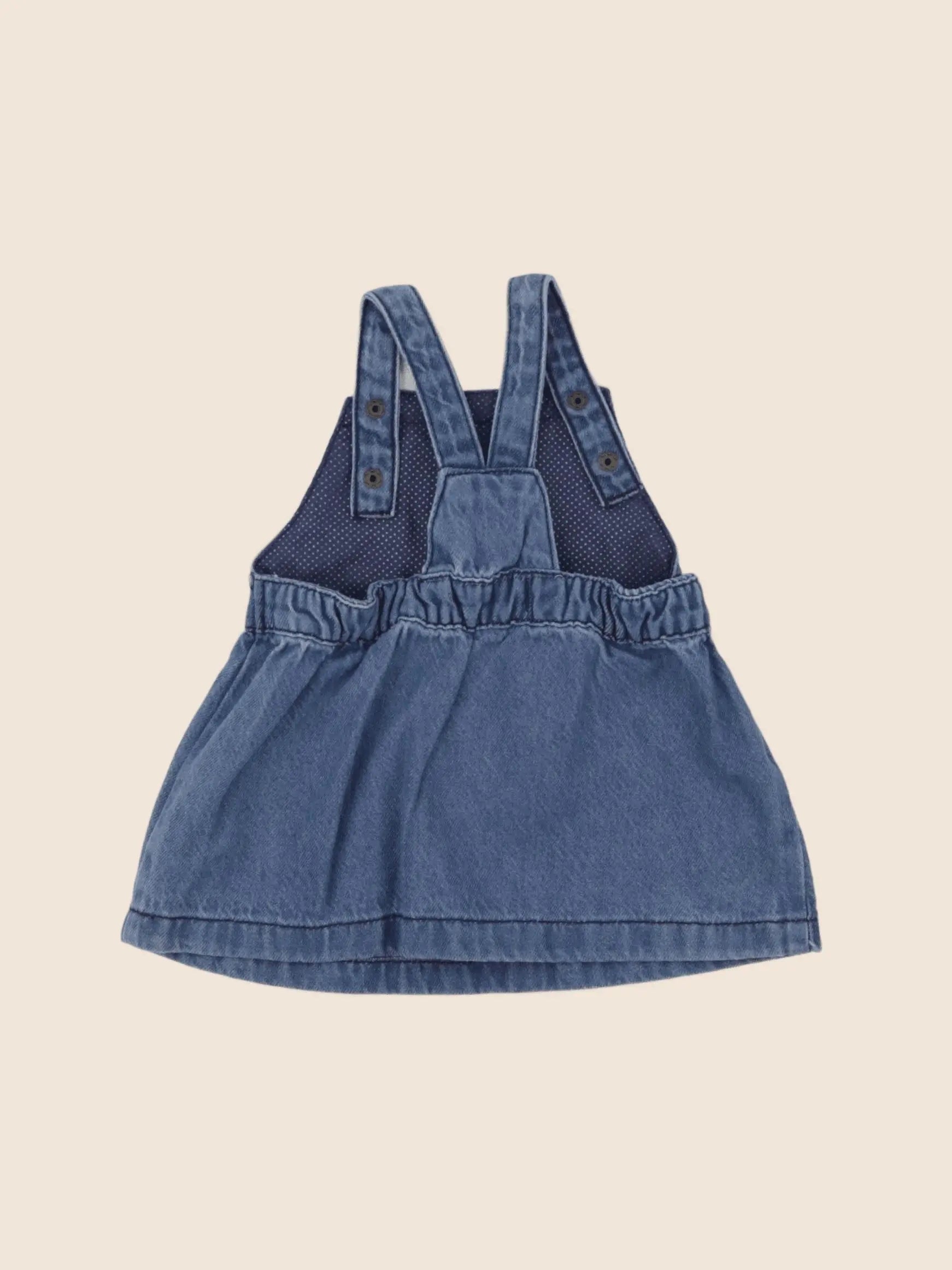Vertbaudet - robe bleu - 6 mois