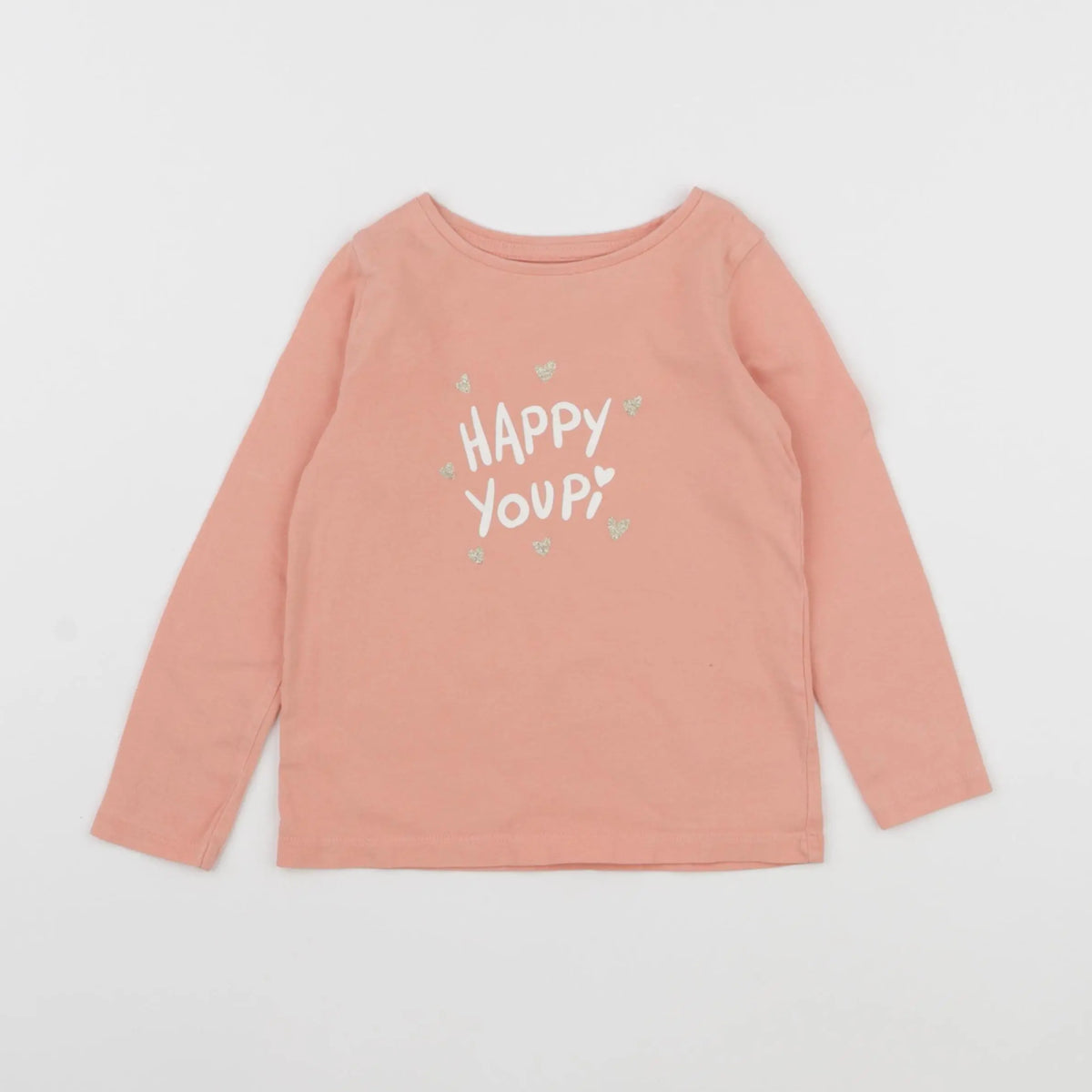 Vertbaudet - tee-shirt rose - 4 ans