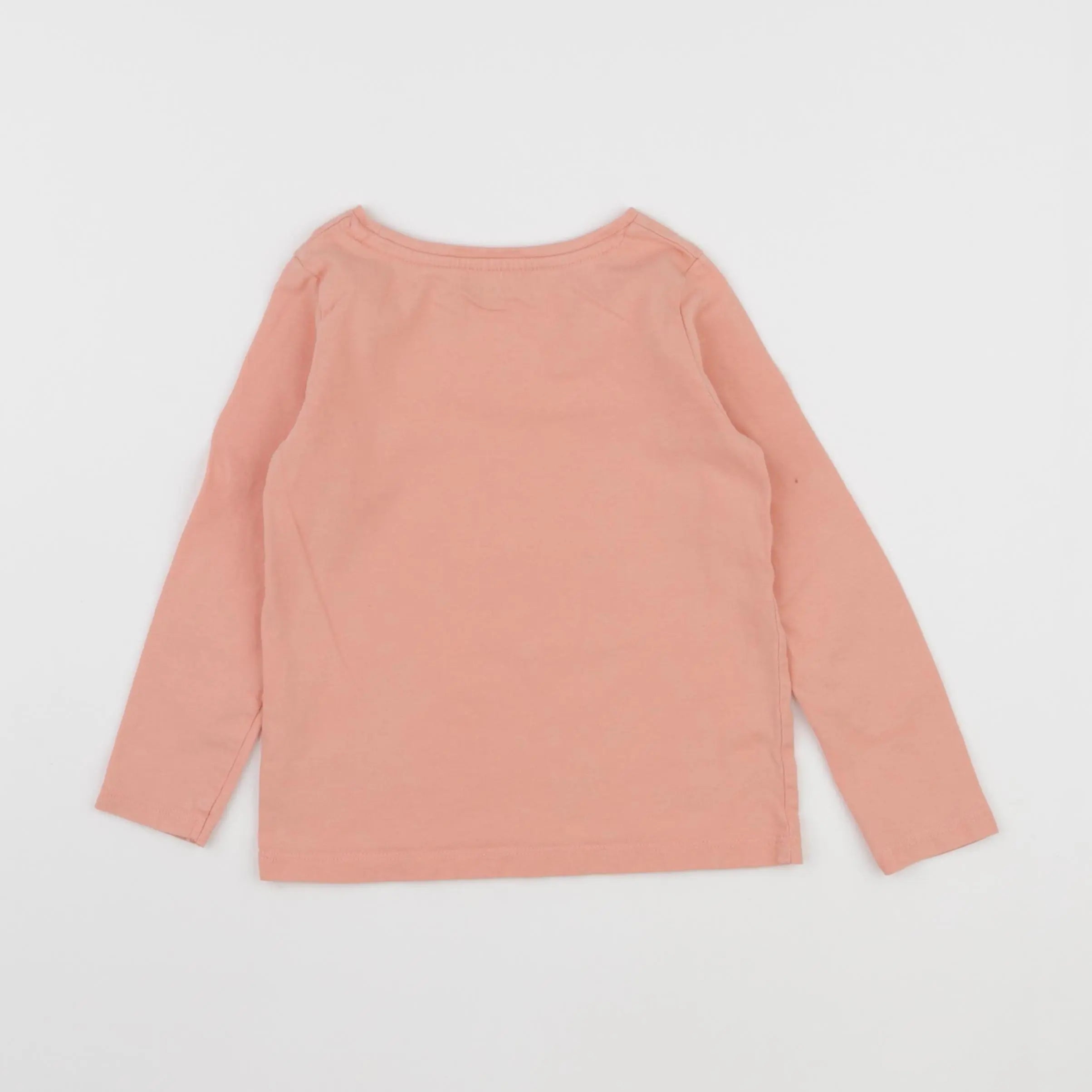 Vertbaudet - tee-shirt rose - 4 ans
