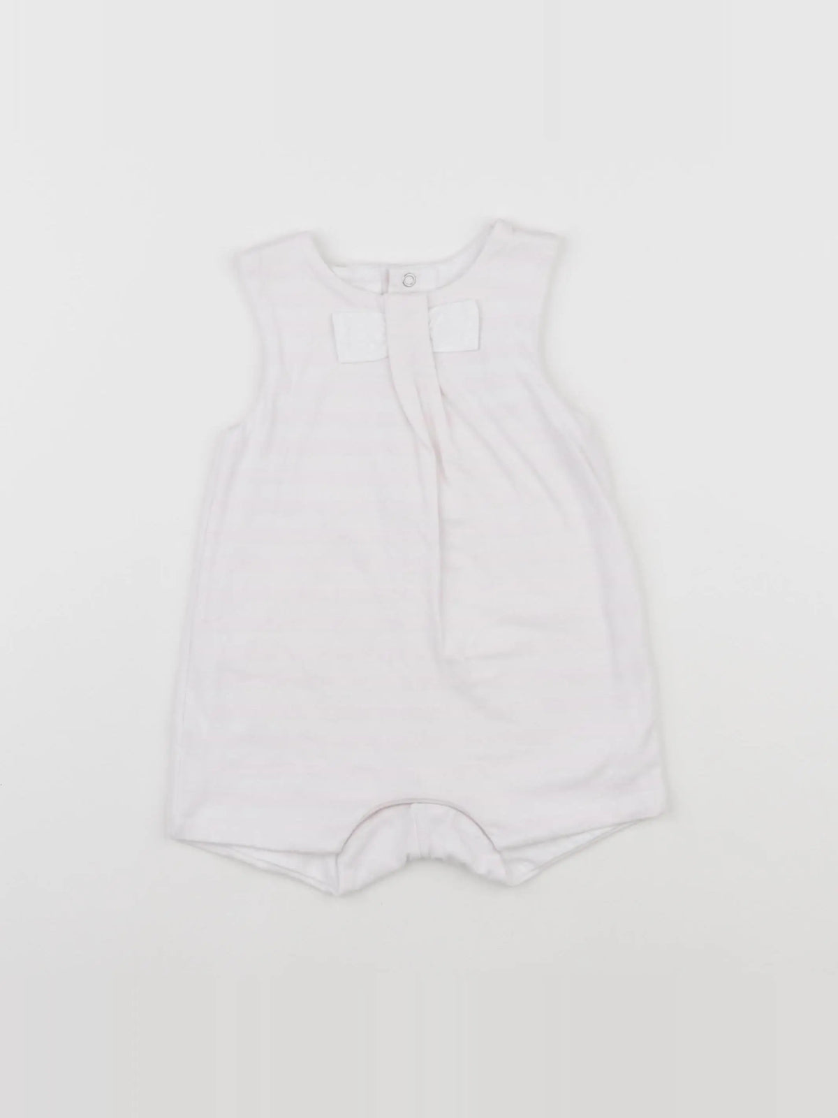 Jacadi - combinaison rose, blanc - 12 mois