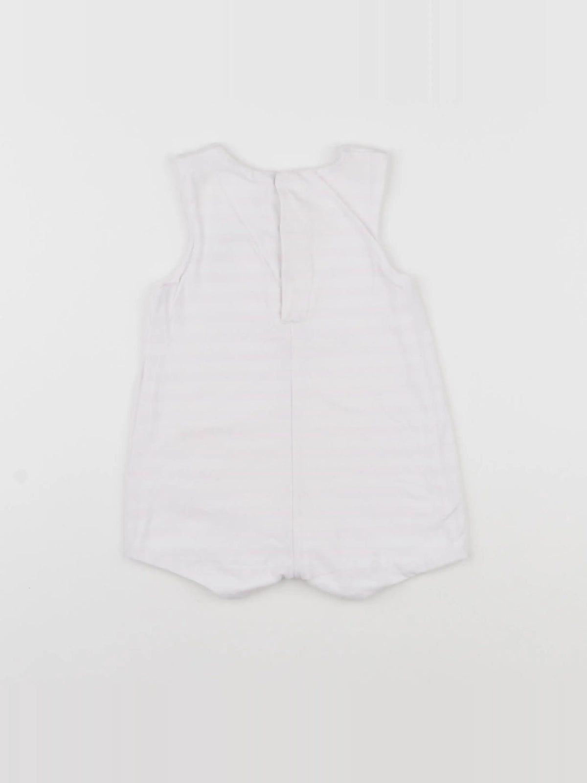 Jacadi - combinaison rose, blanc - 12 mois