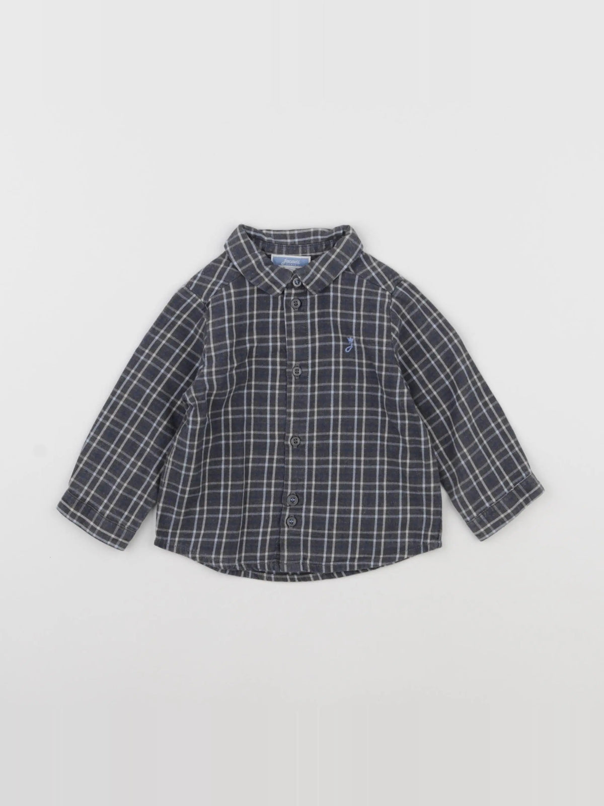 Jacadi - chemise gris - 12 mois