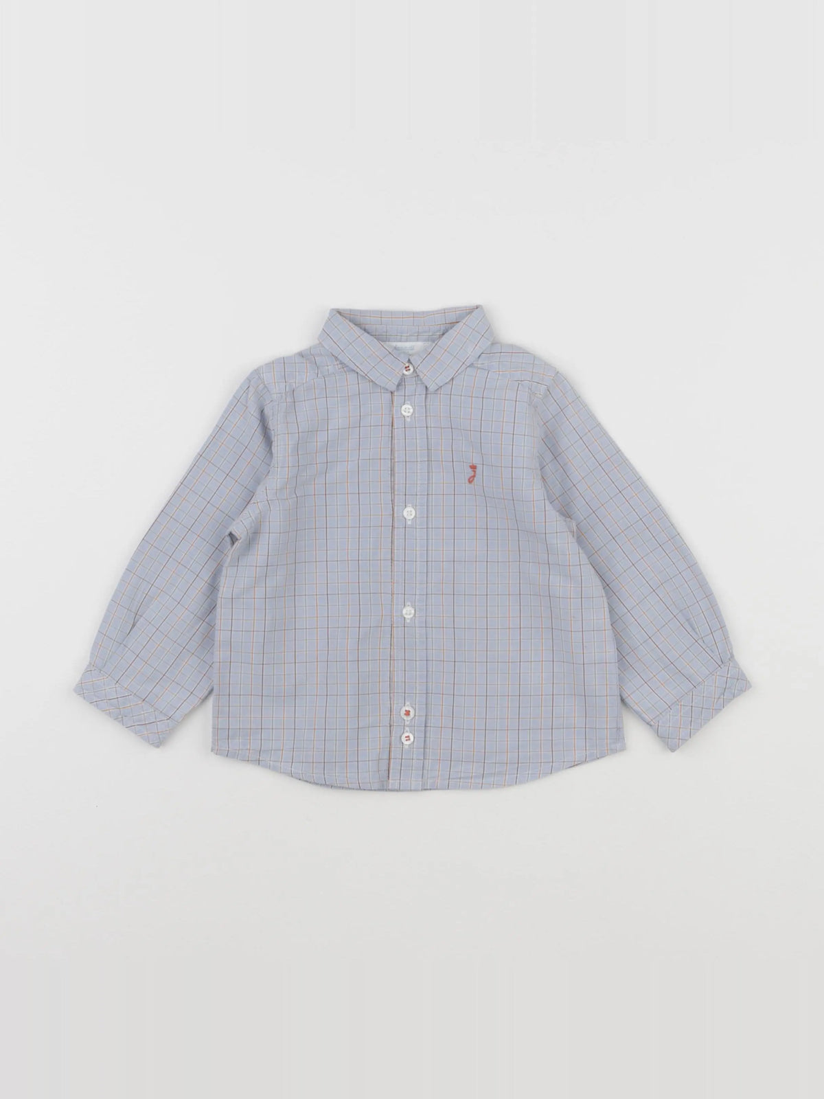 Jacadi - chemise bleu - 18 mois