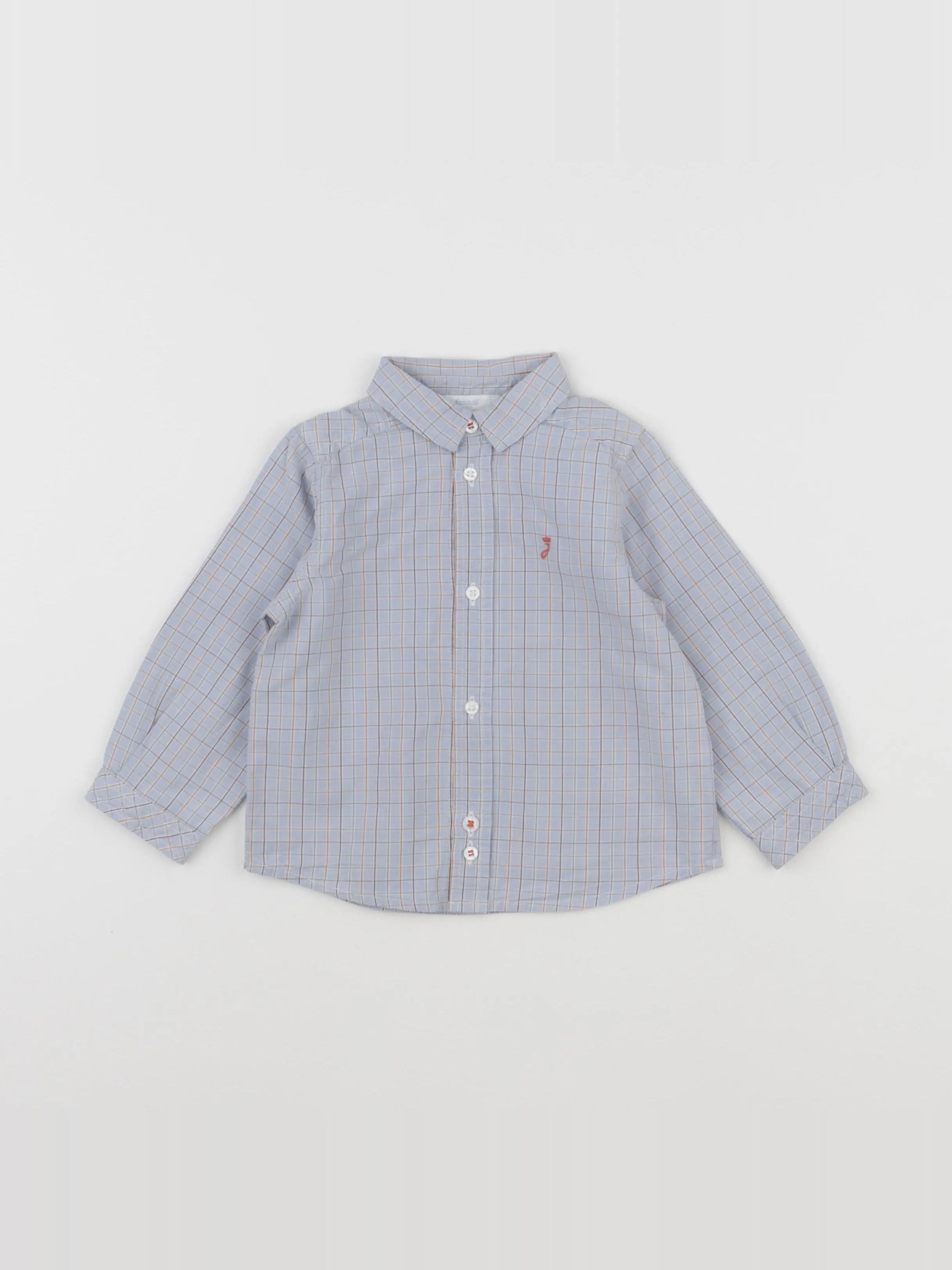 Jacadi - chemise bleu - 18 mois