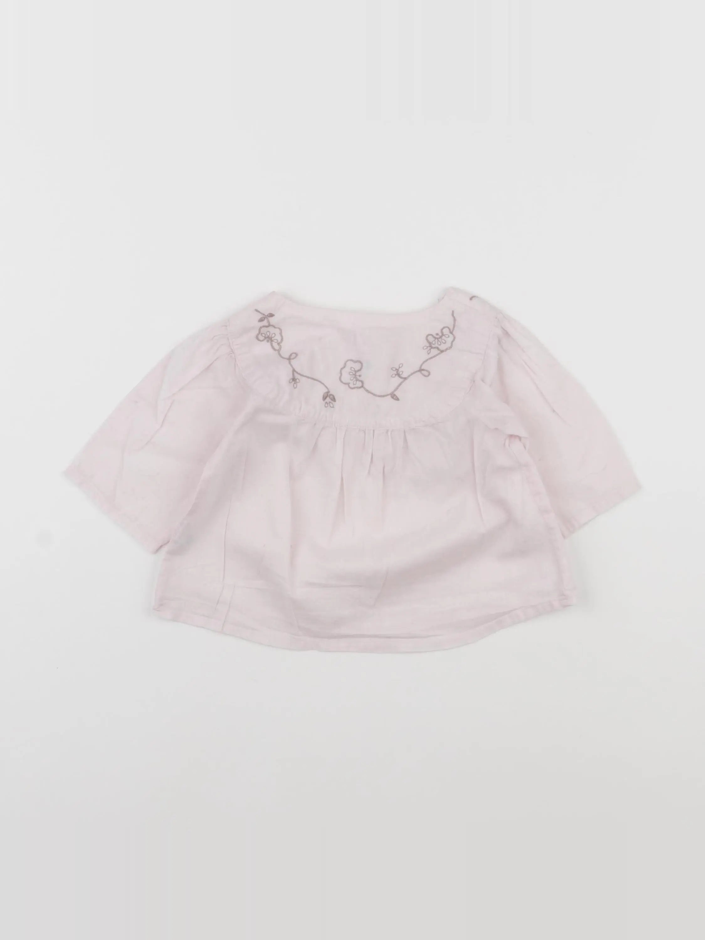 Natalys - blouse rose - 3 mois