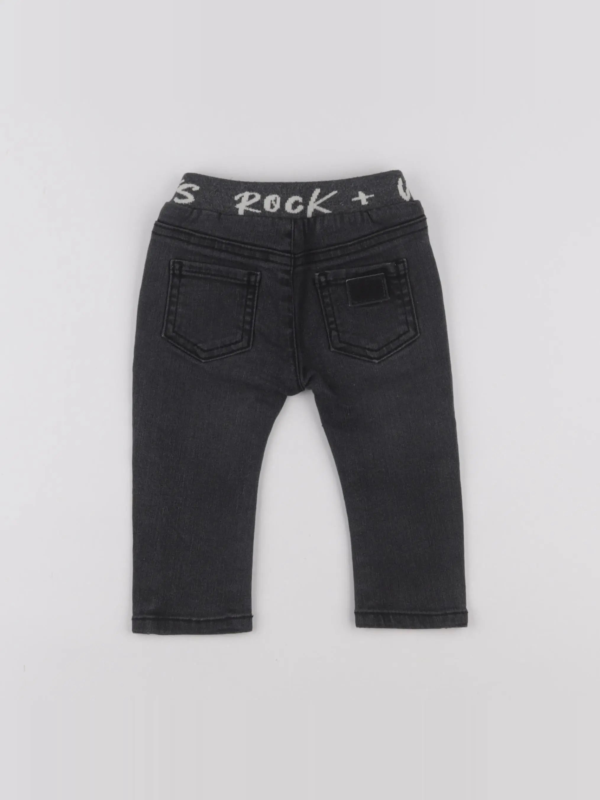 IKKS - jean noir - 12 mois