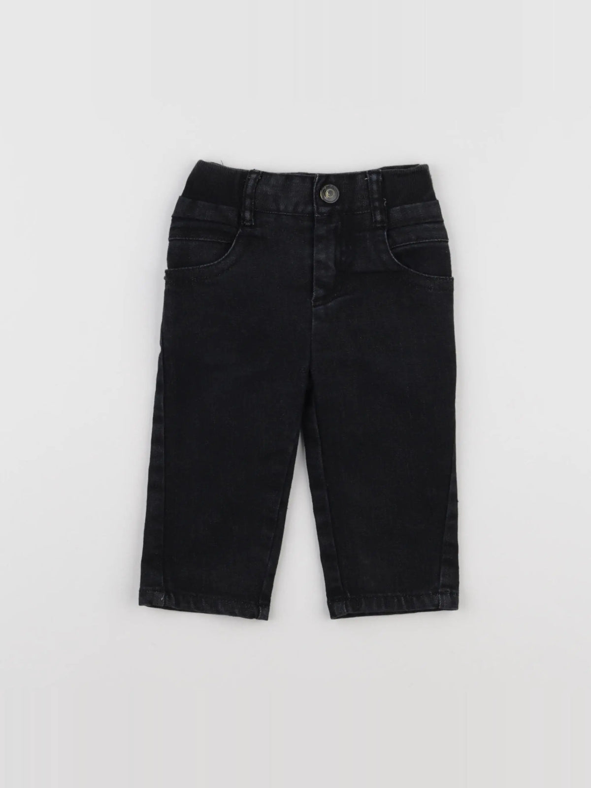 IKKS - jean noir - 6 mois