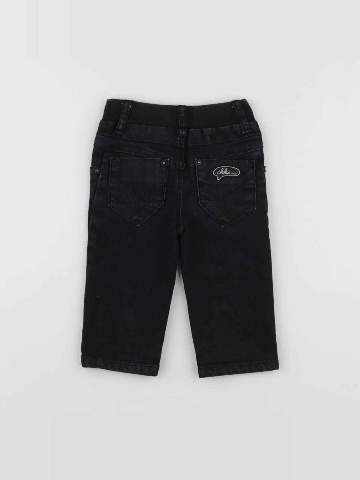 IKKS - jean noir - 6 mois