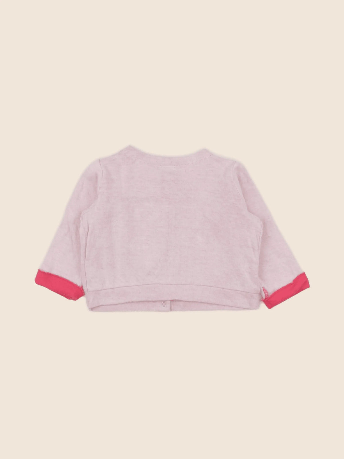 Petit Bateau - tee-shirt rose - 6 mois