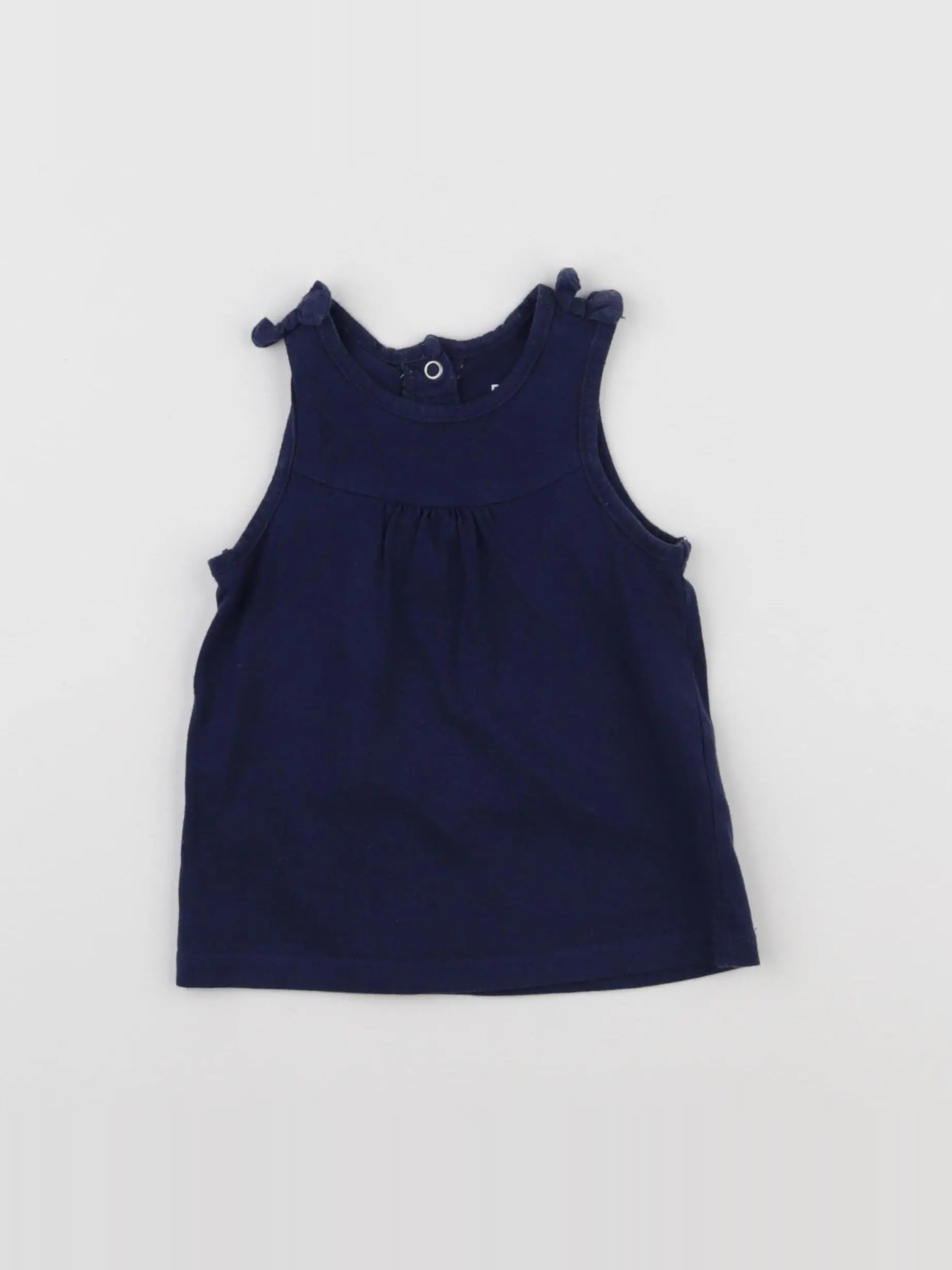 La Redoute - débardeur bleu - 12 mois