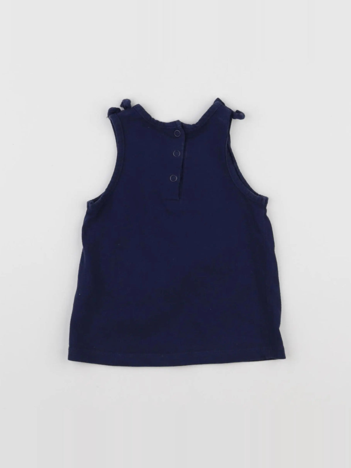 La Redoute - débardeur bleu - 12 mois