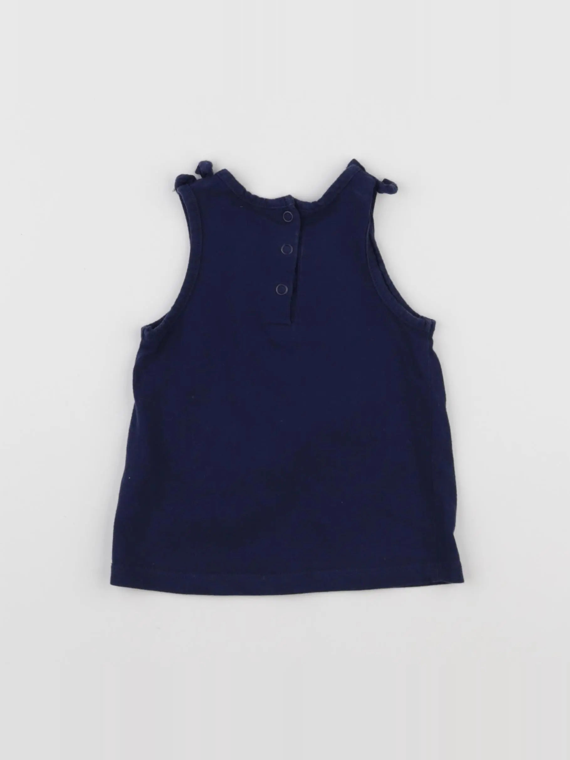 La Redoute - débardeur bleu - 12 mois