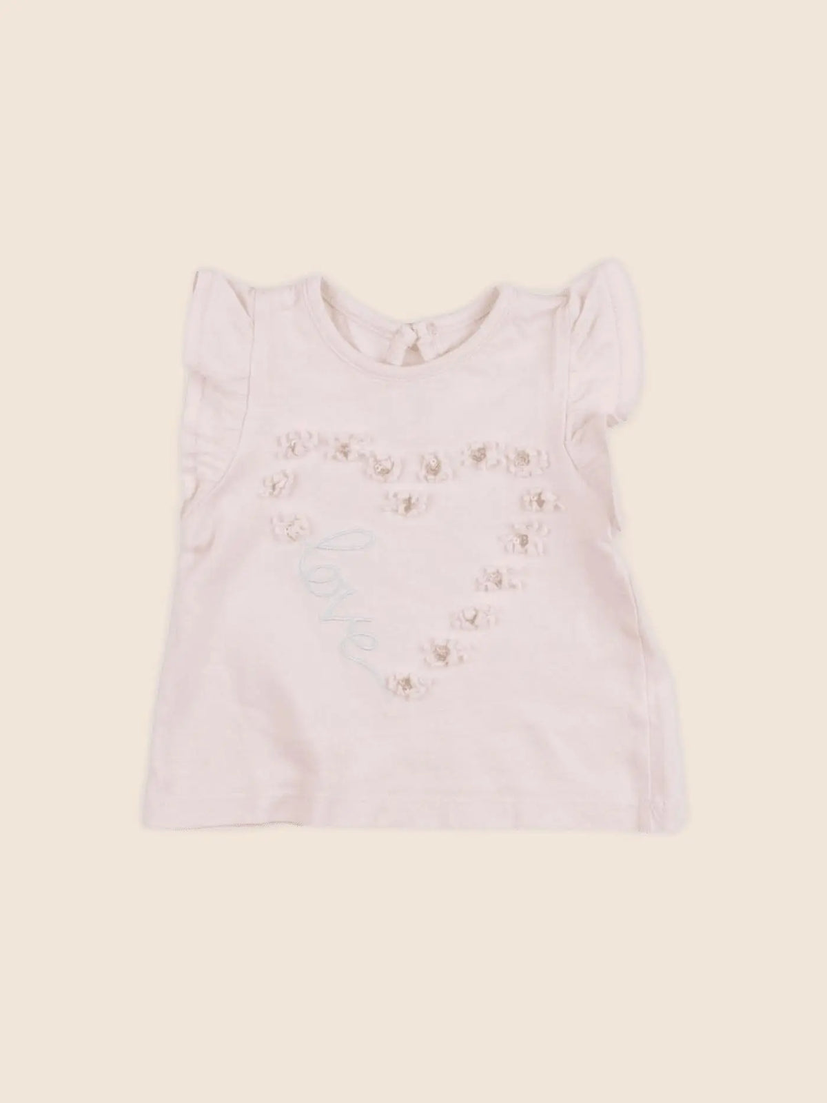 Vertbaudet - tee-shirt rose - 3 mois