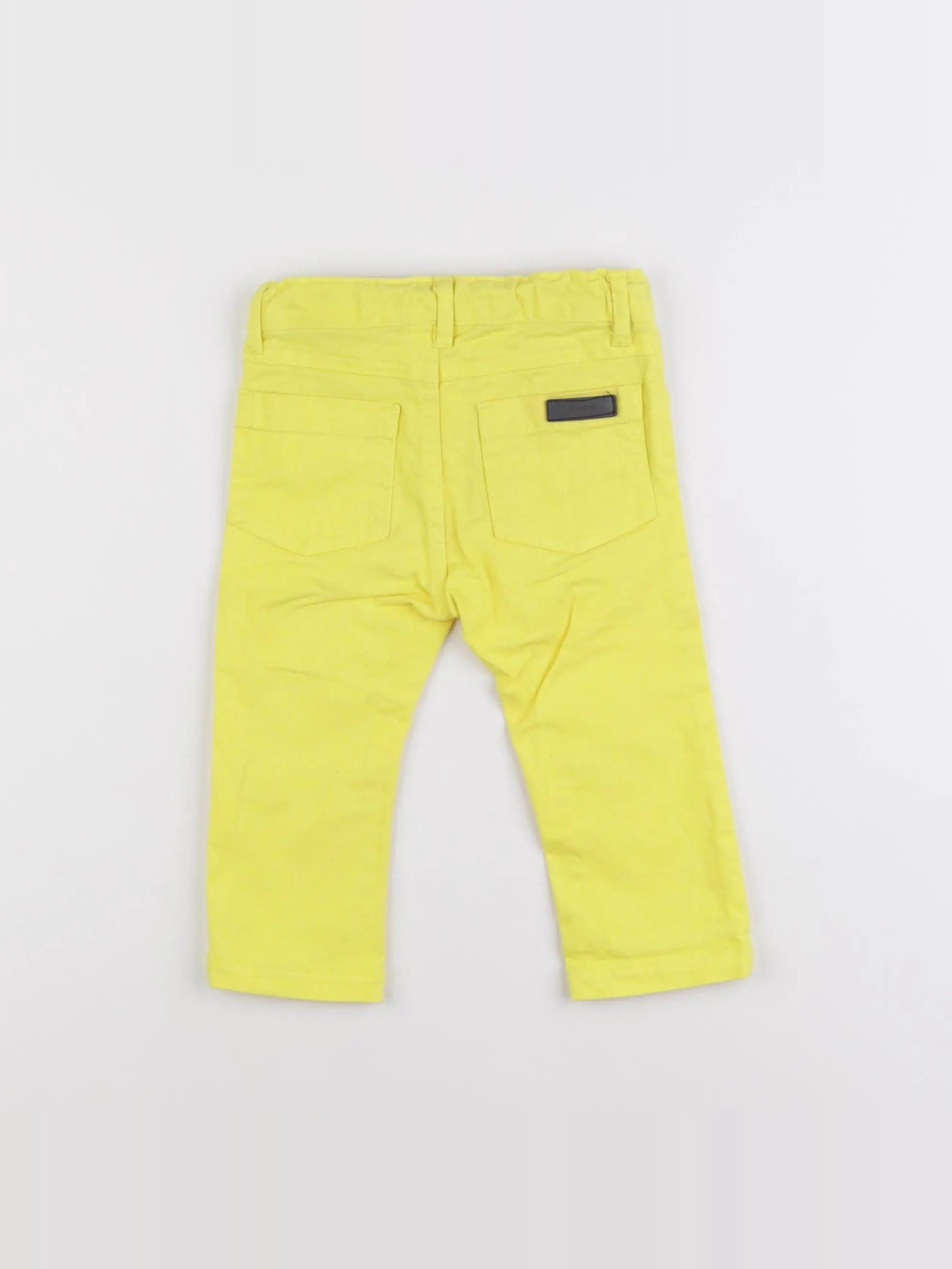 Jacadi - jean jaune fluo - 12 mois