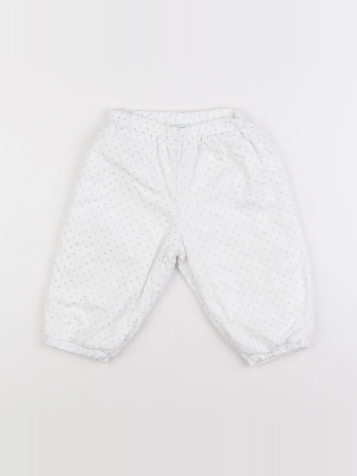 Jacadi - pantalon blanc - 12 mois