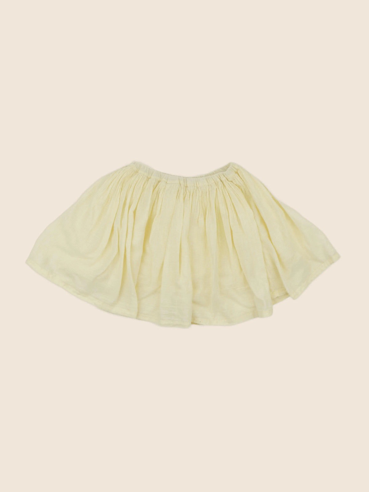 Bonton - jupe jaune - 10 ans