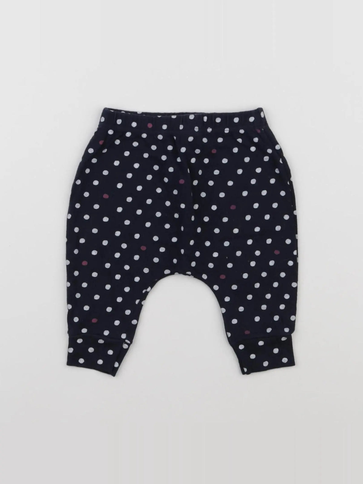Petit Bateau - sarouel bleu - 3 mois