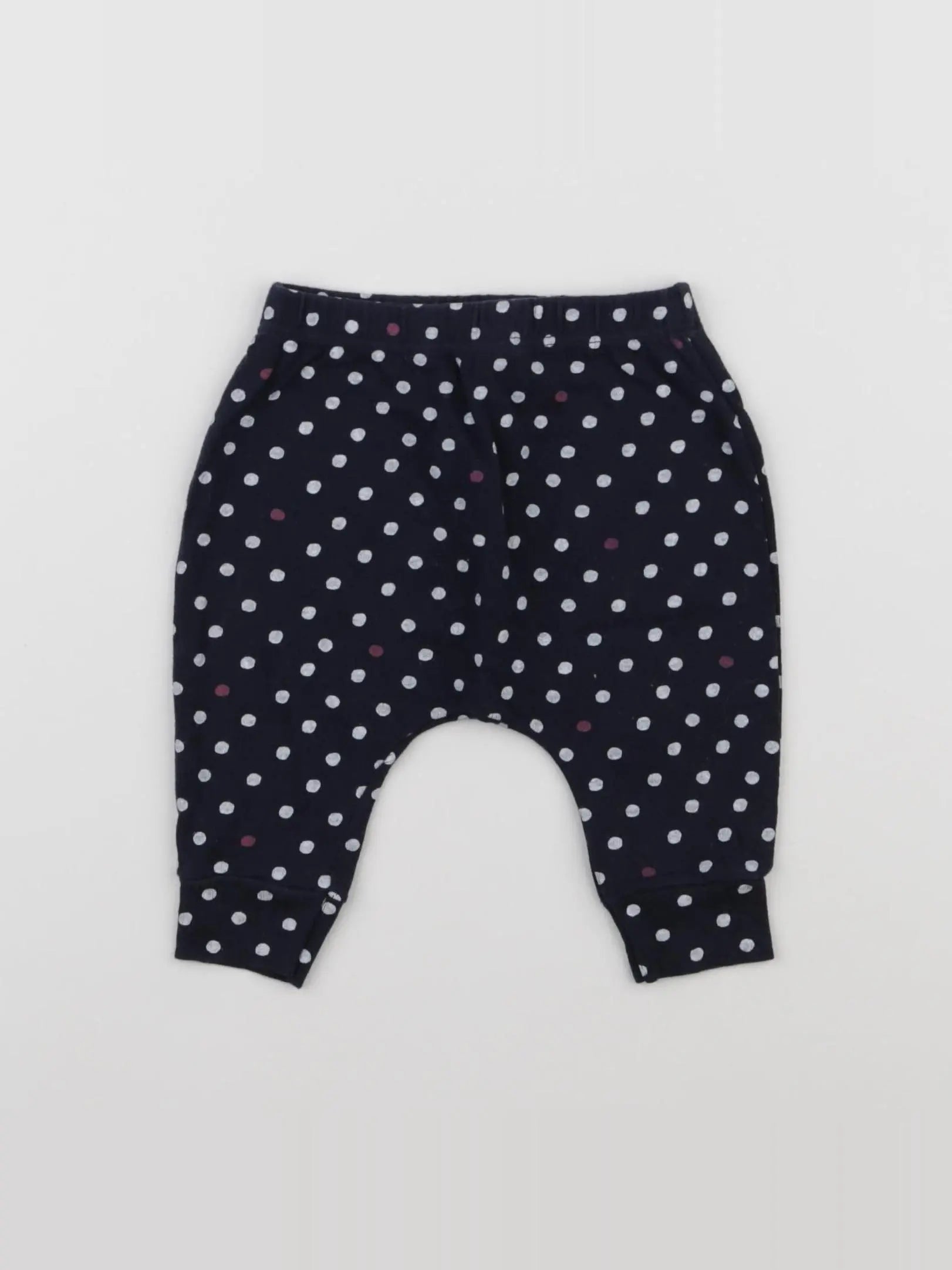 Petit Bateau - sarouel bleu - 3 mois