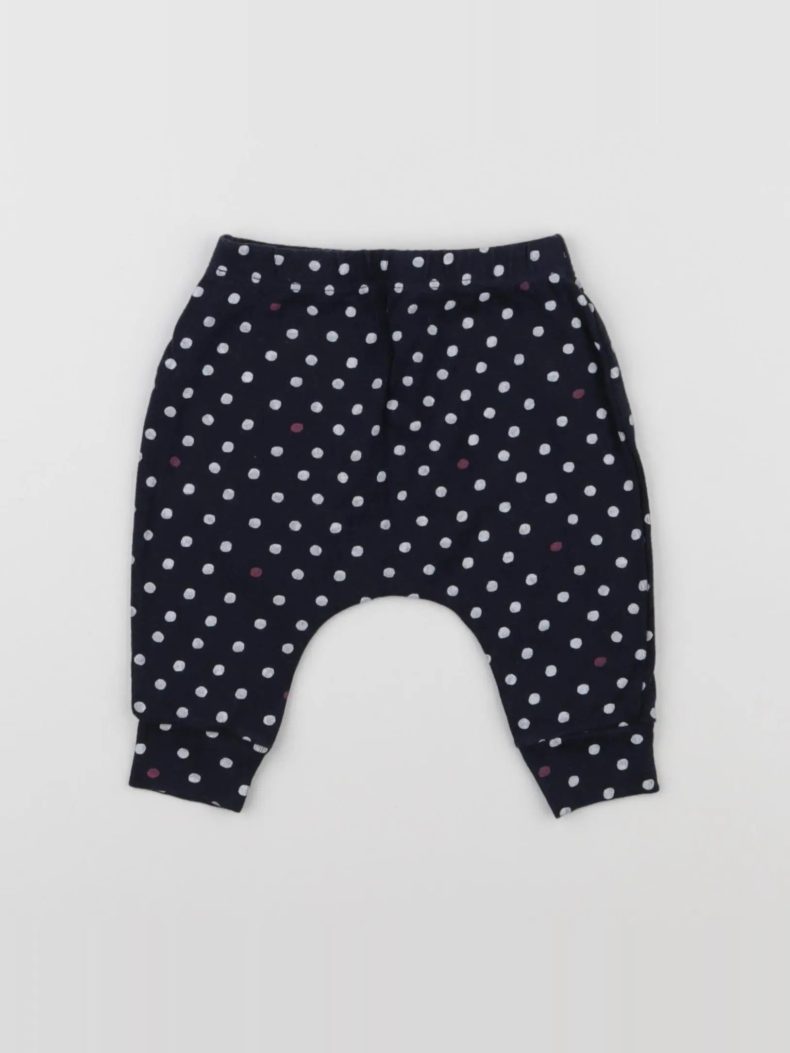 Petit Bateau - sarouel bleu - 3 mois