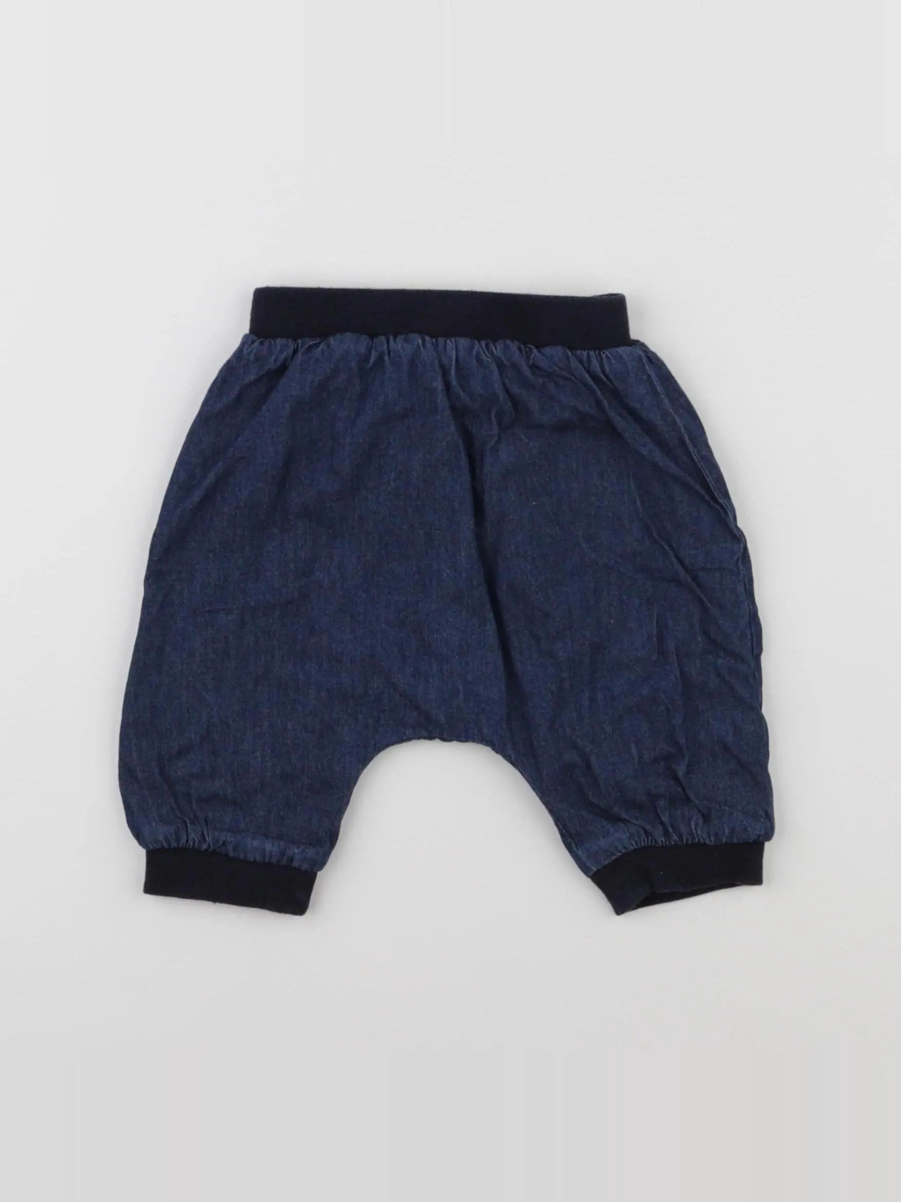 Boutchou - sarouel bleu - 3 mois