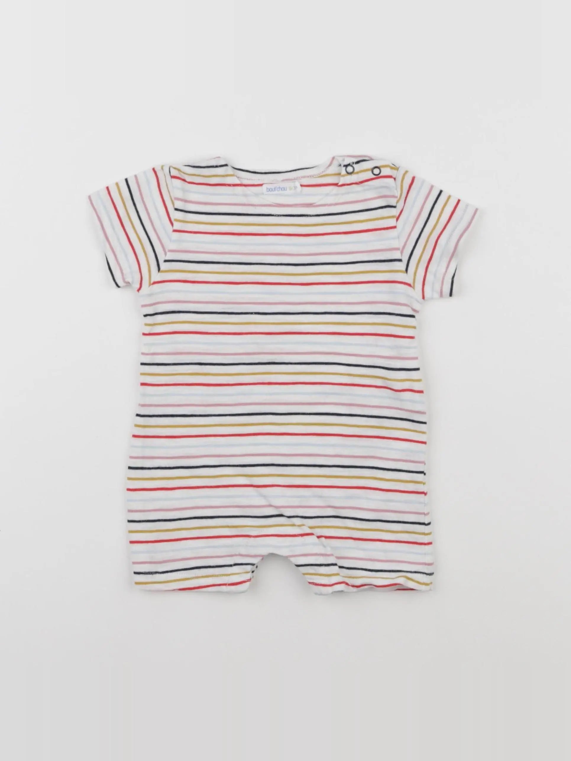 Boutchou - combinaison multicolore - 3 mois