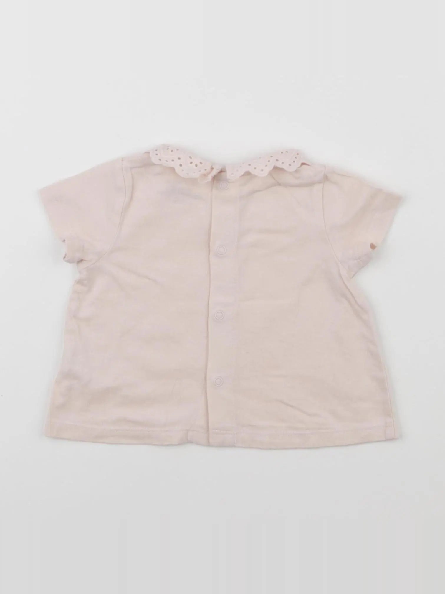 Boutchou - tee-shirt rose - 3 mois