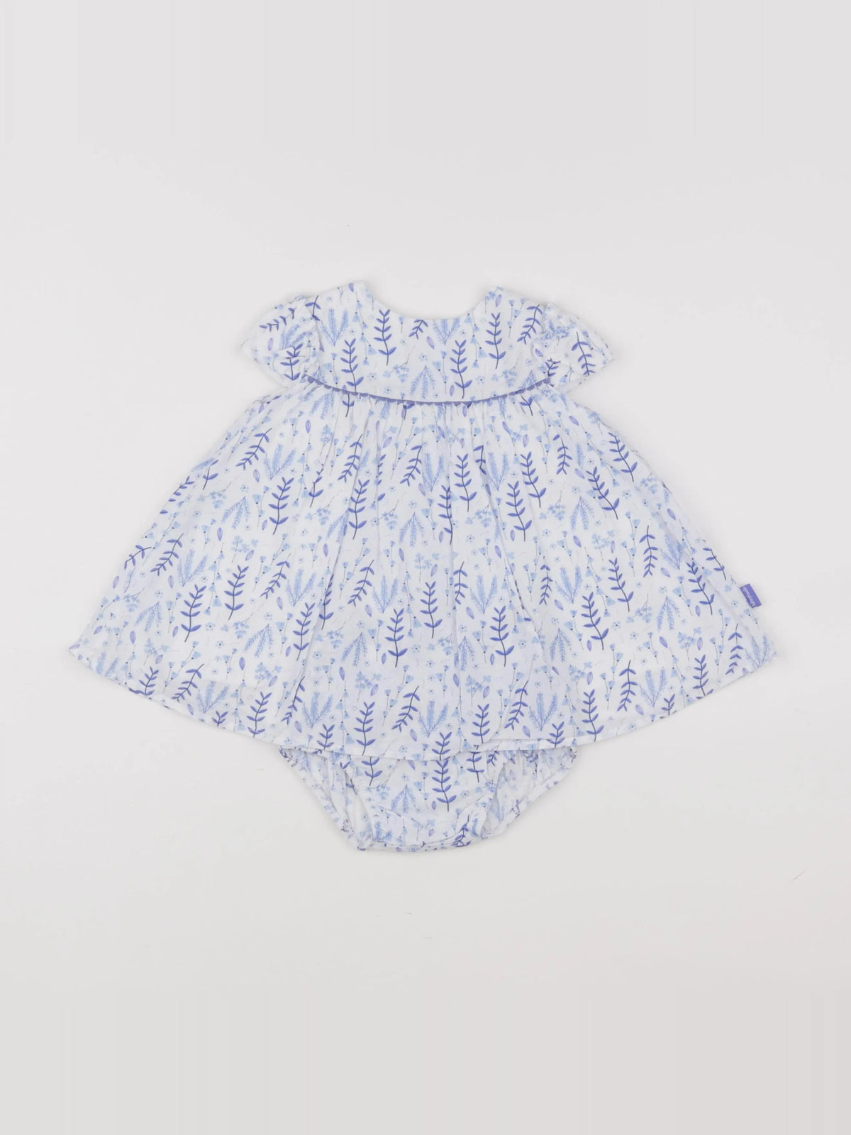 Tutto Piccolo - robe blanc, bleu - 12 mois