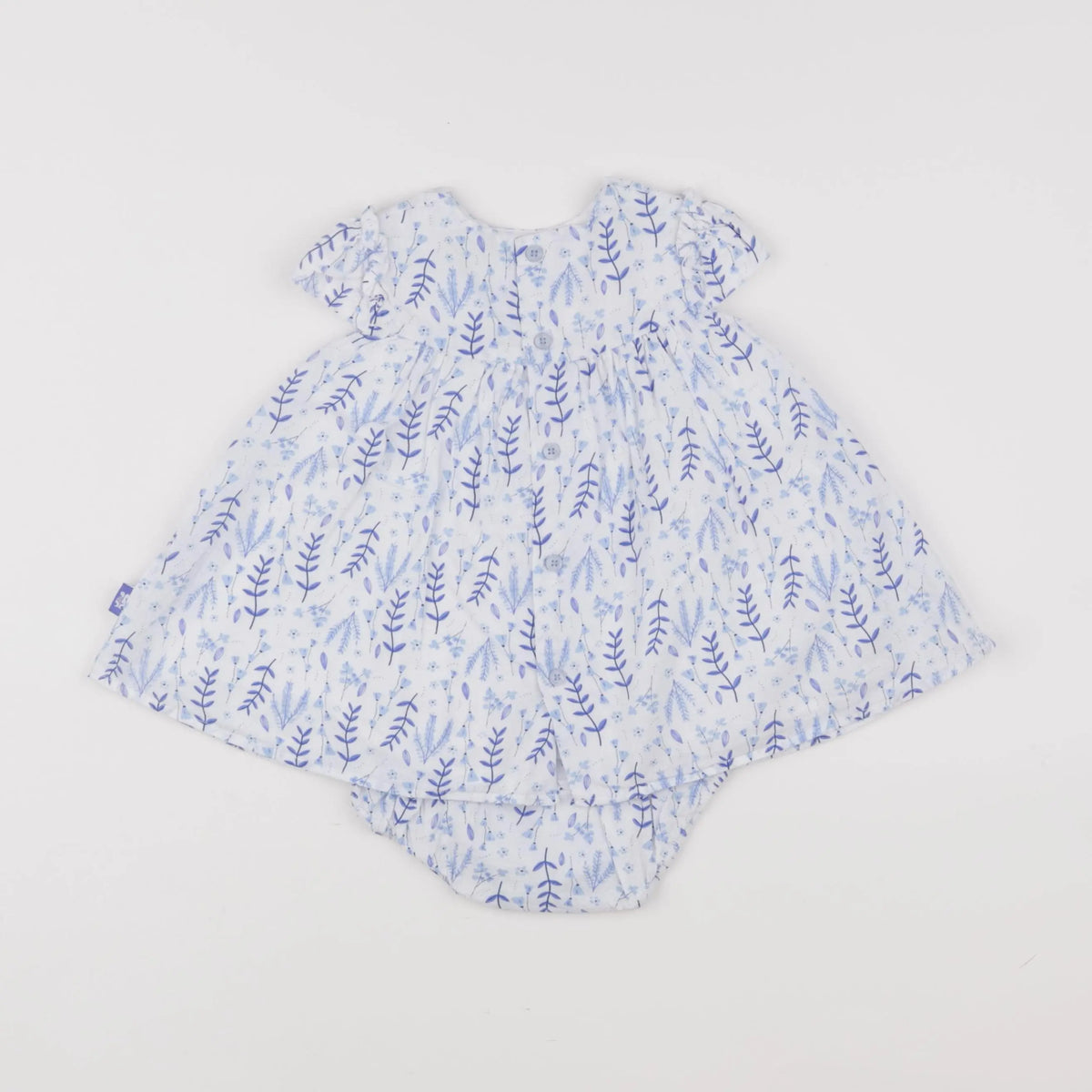 Tutto Piccolo - robe blanc, bleu - 12 mois
