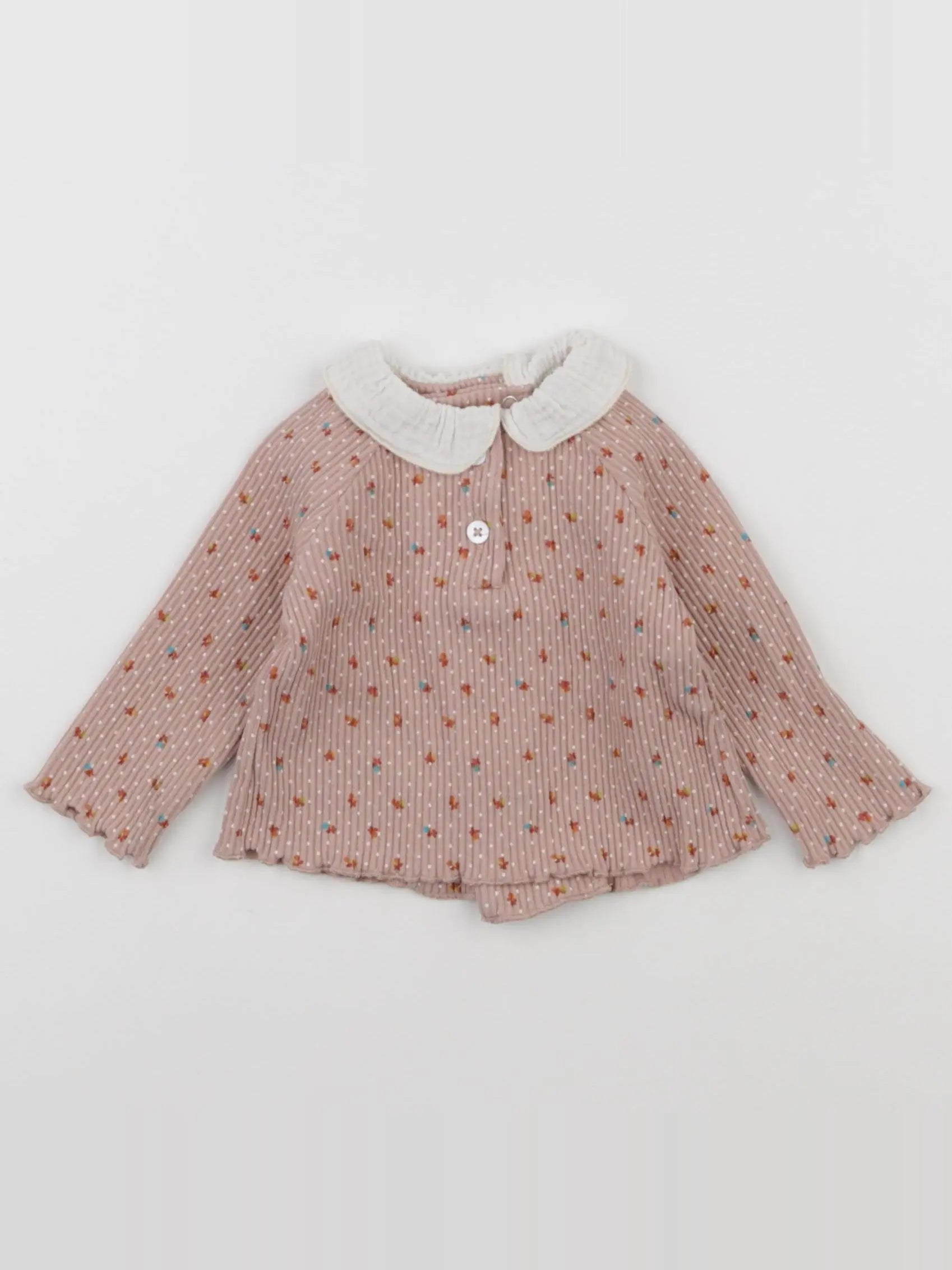 Boutchou - tee-shirt rose - 3 mois