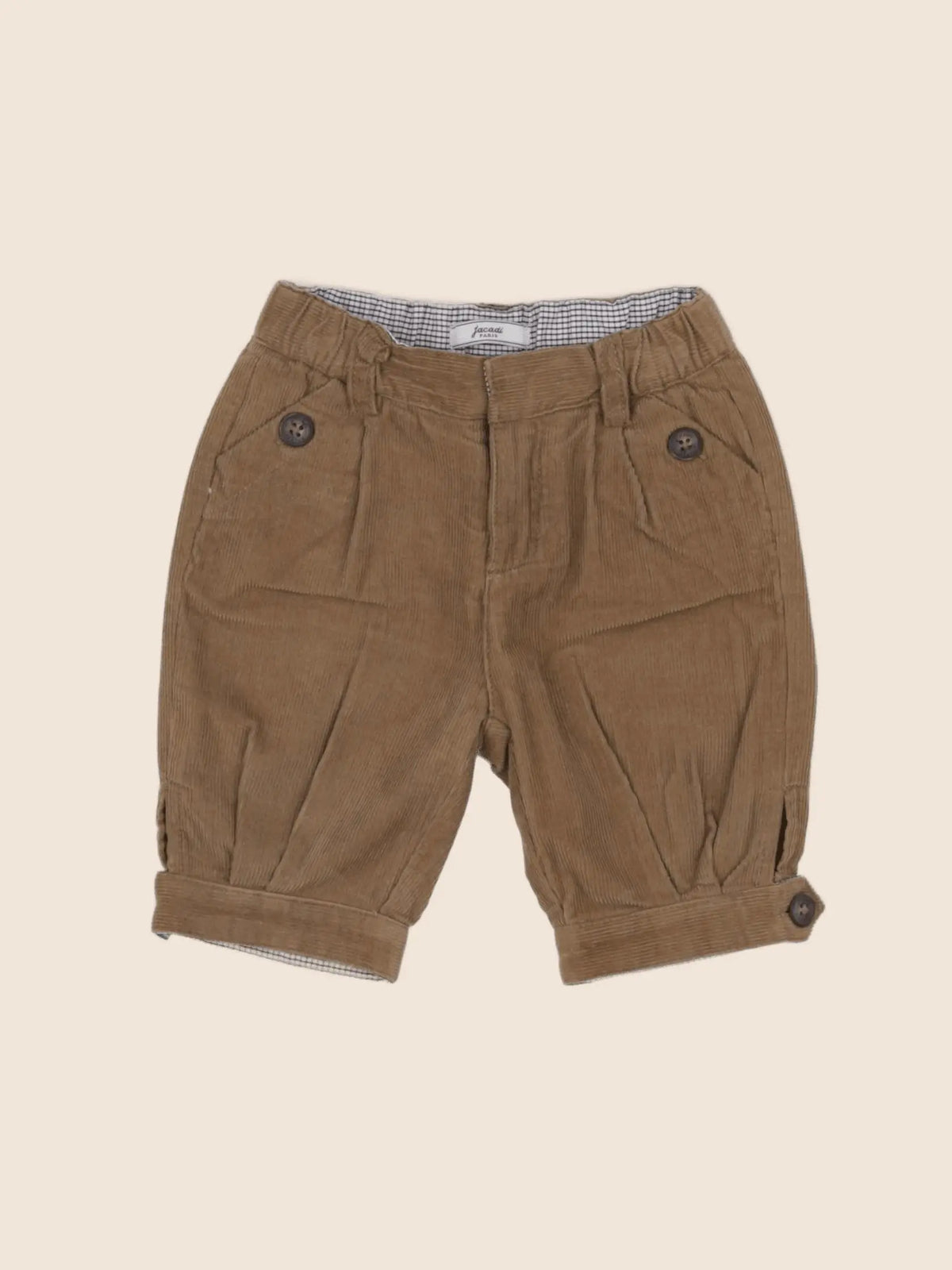 Jacadi - short marron - 12 mois