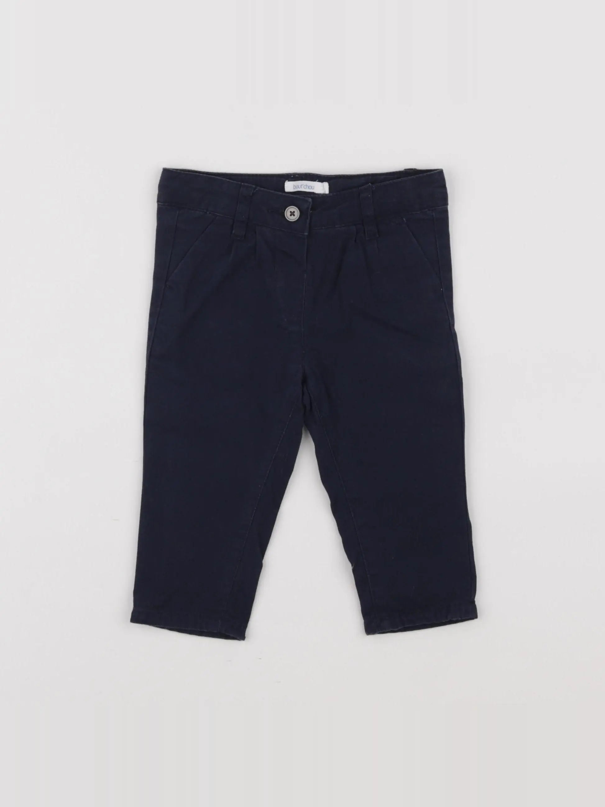 Boutchou - pantalon bleu - 6 mois