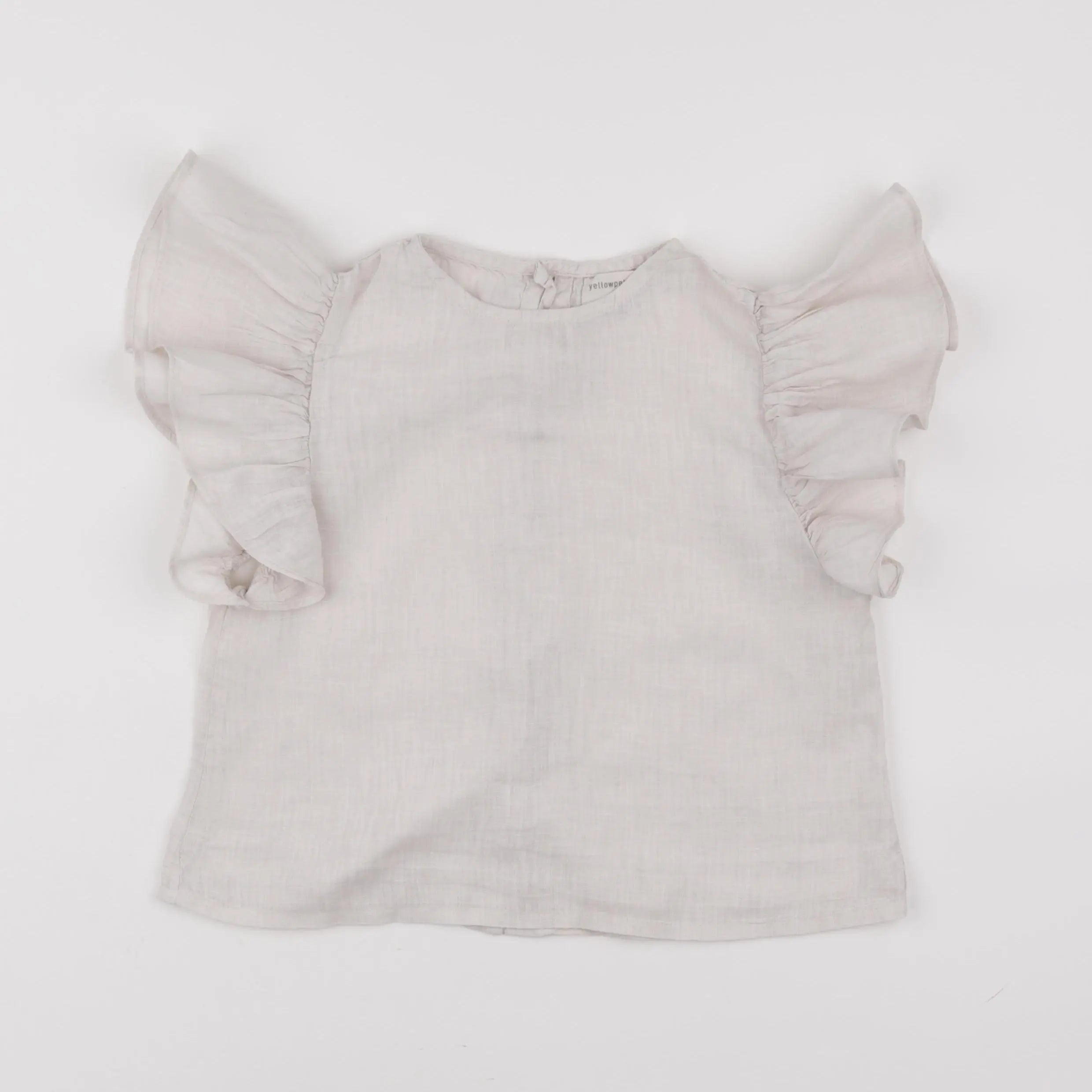 Yellow Pelota - blouse gris - 4 ans