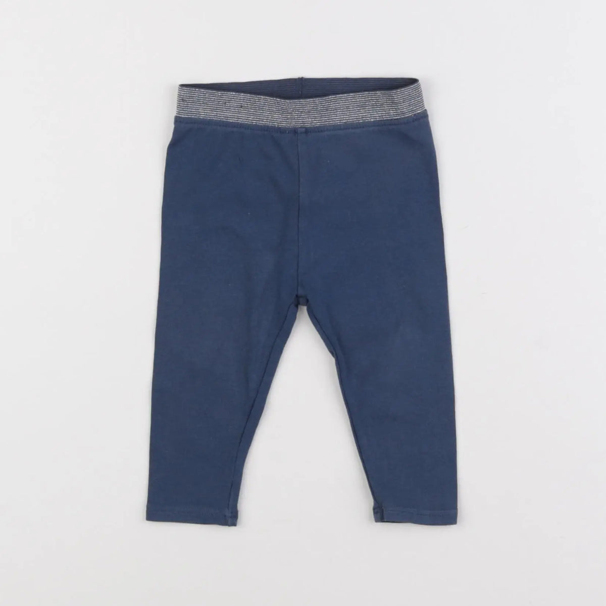 Vertbaudet - legging bleu - 6 mois