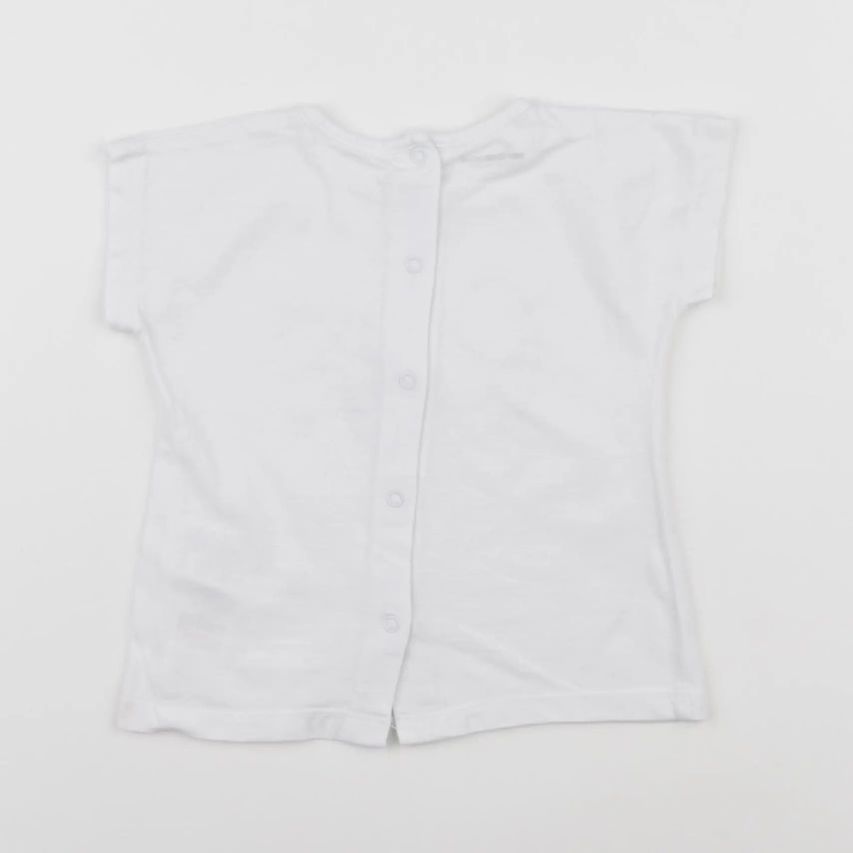Vertbaudet - tee-shirt blanc - 9 mois