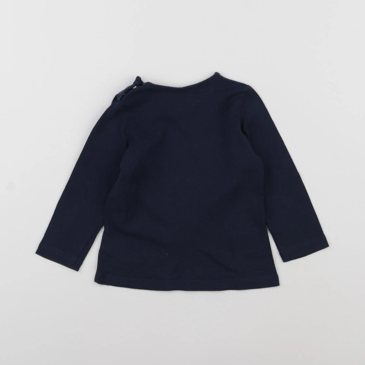 Vertbaudet - tee-shirt bleu - 9 mois