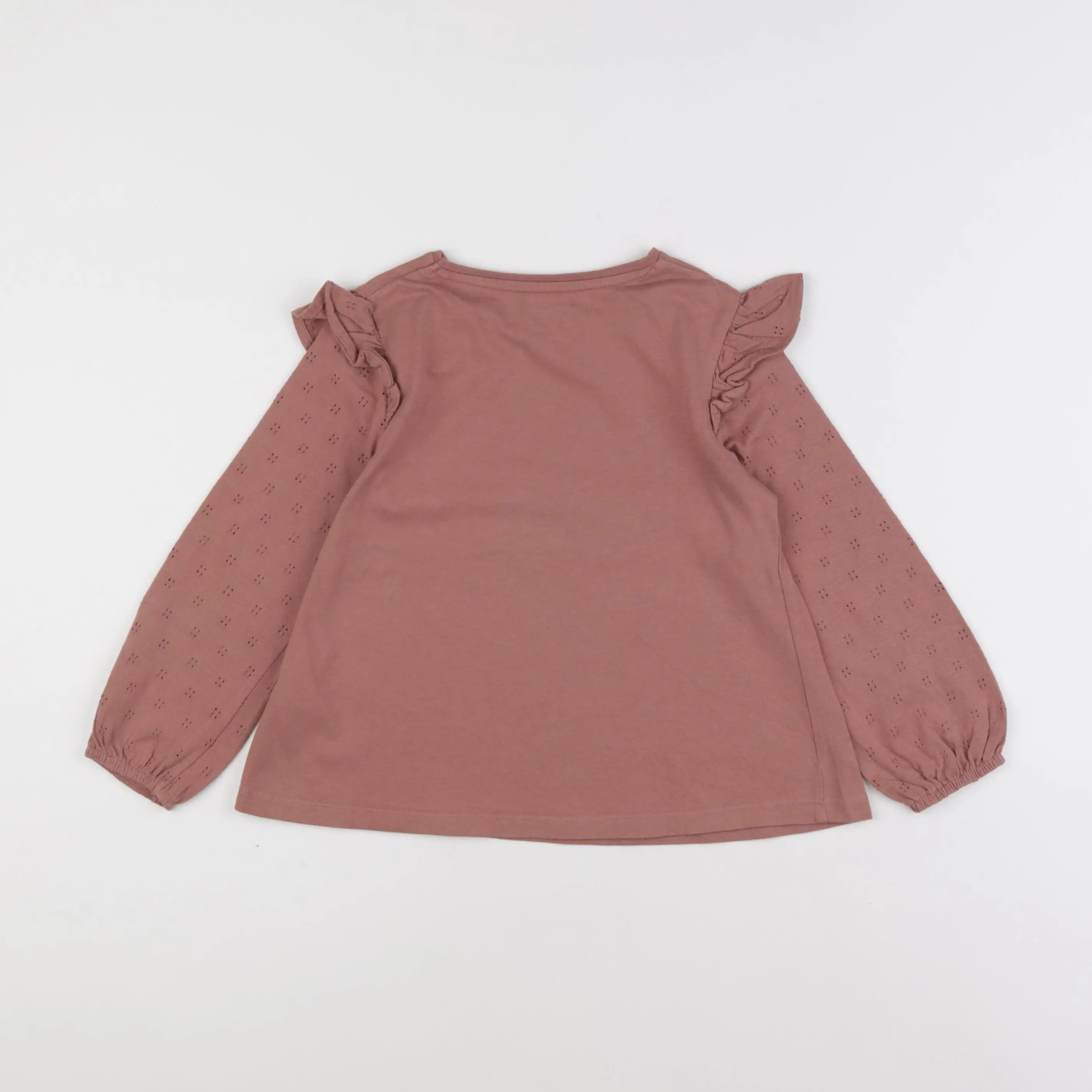 Vertbaudet - tee-shirt rose - 6 ans