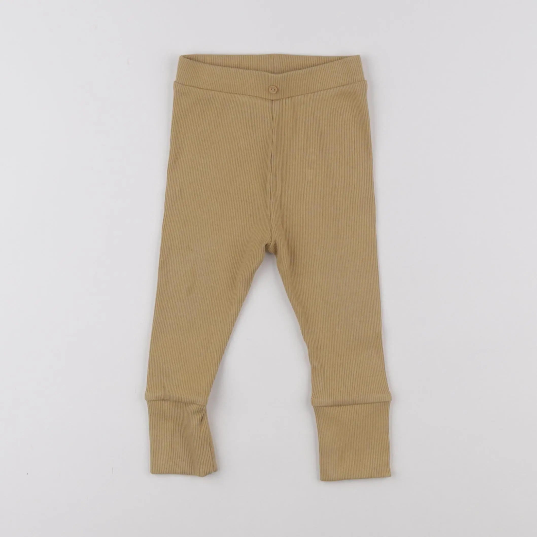 Vertbaudet - legging jaune - 12 mois