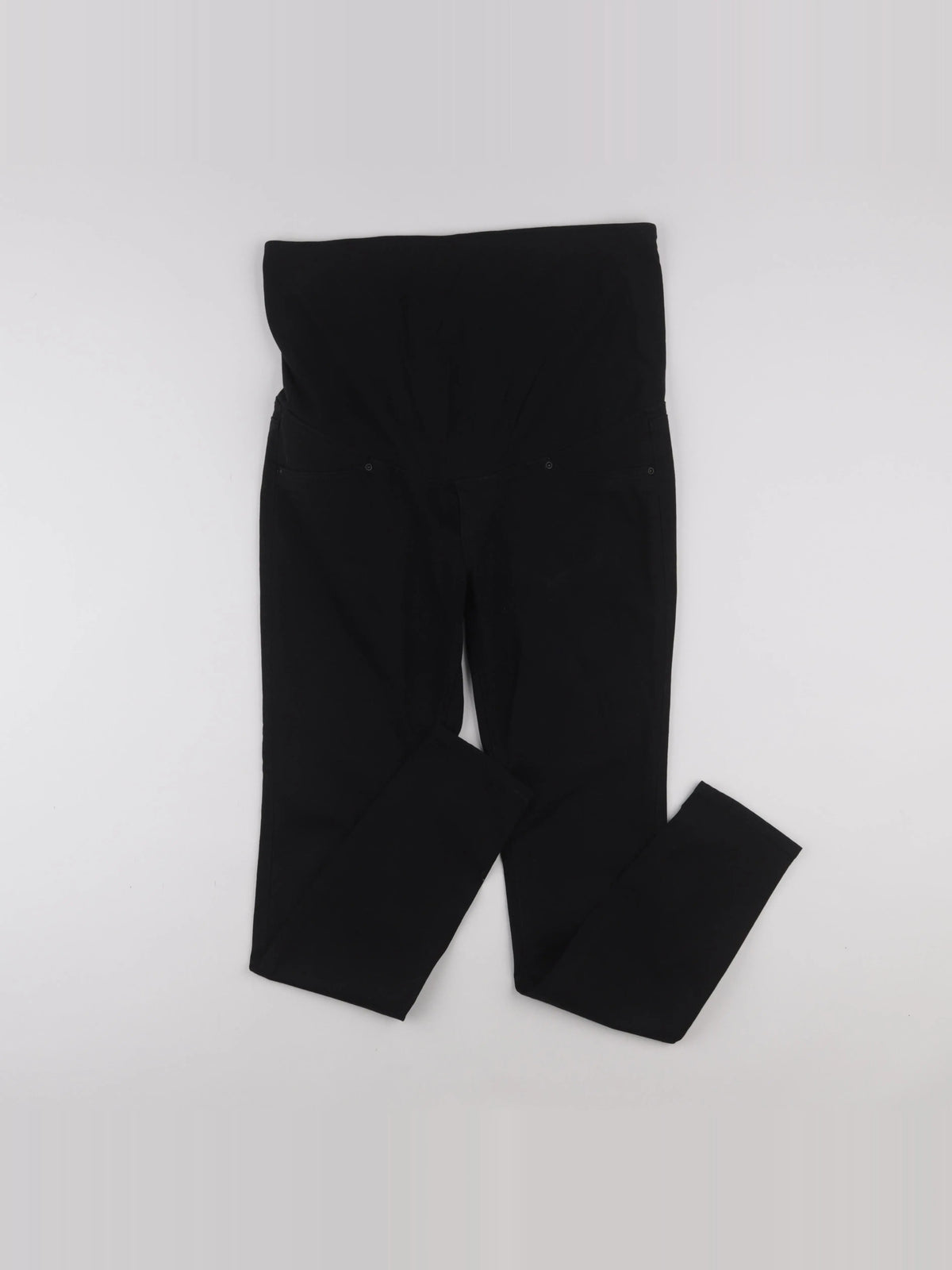 H&M - jean grossesse noir - s