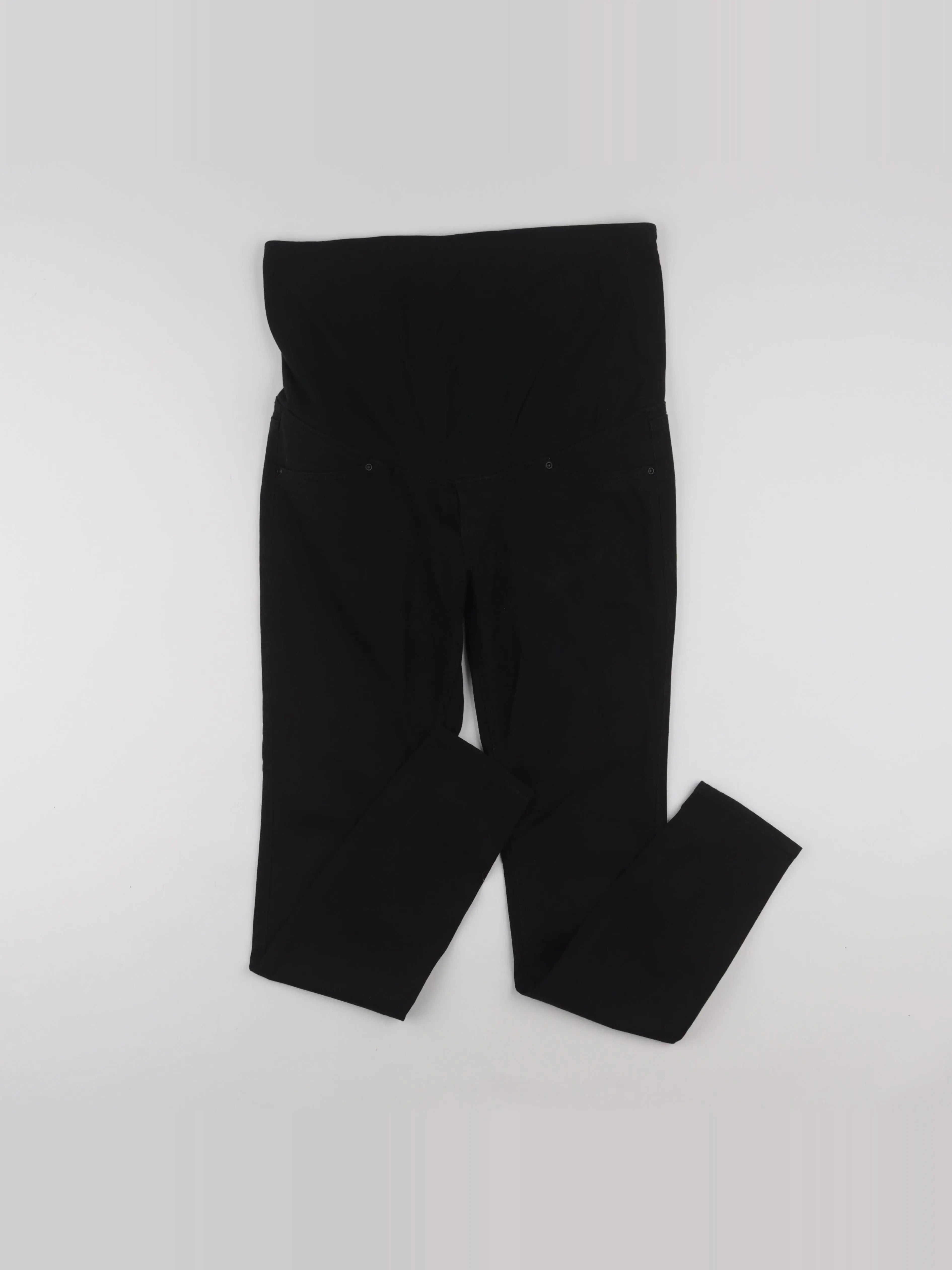 H&M - jean grossesse noir - s