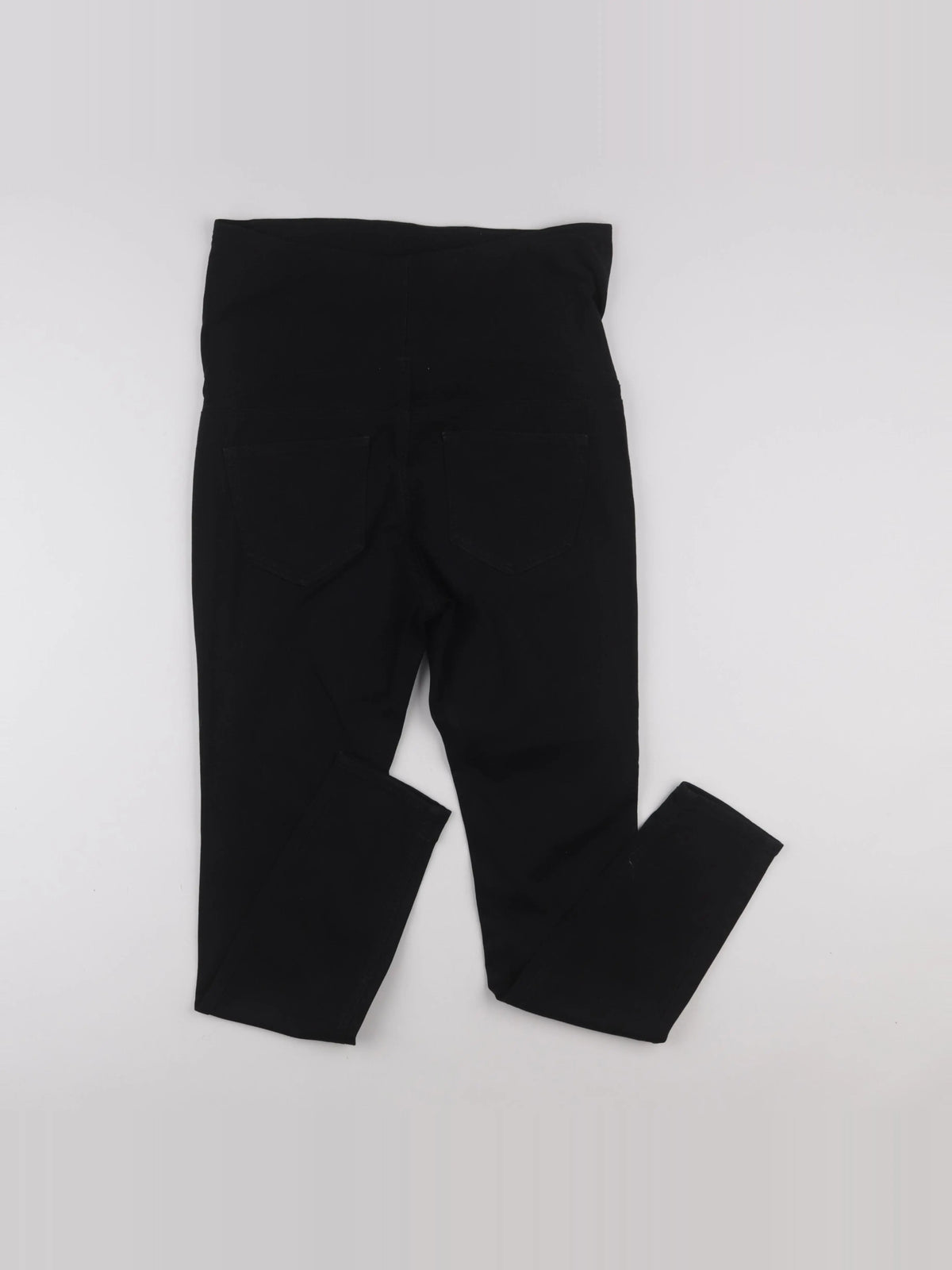 H&M - jean grossesse noir - s
